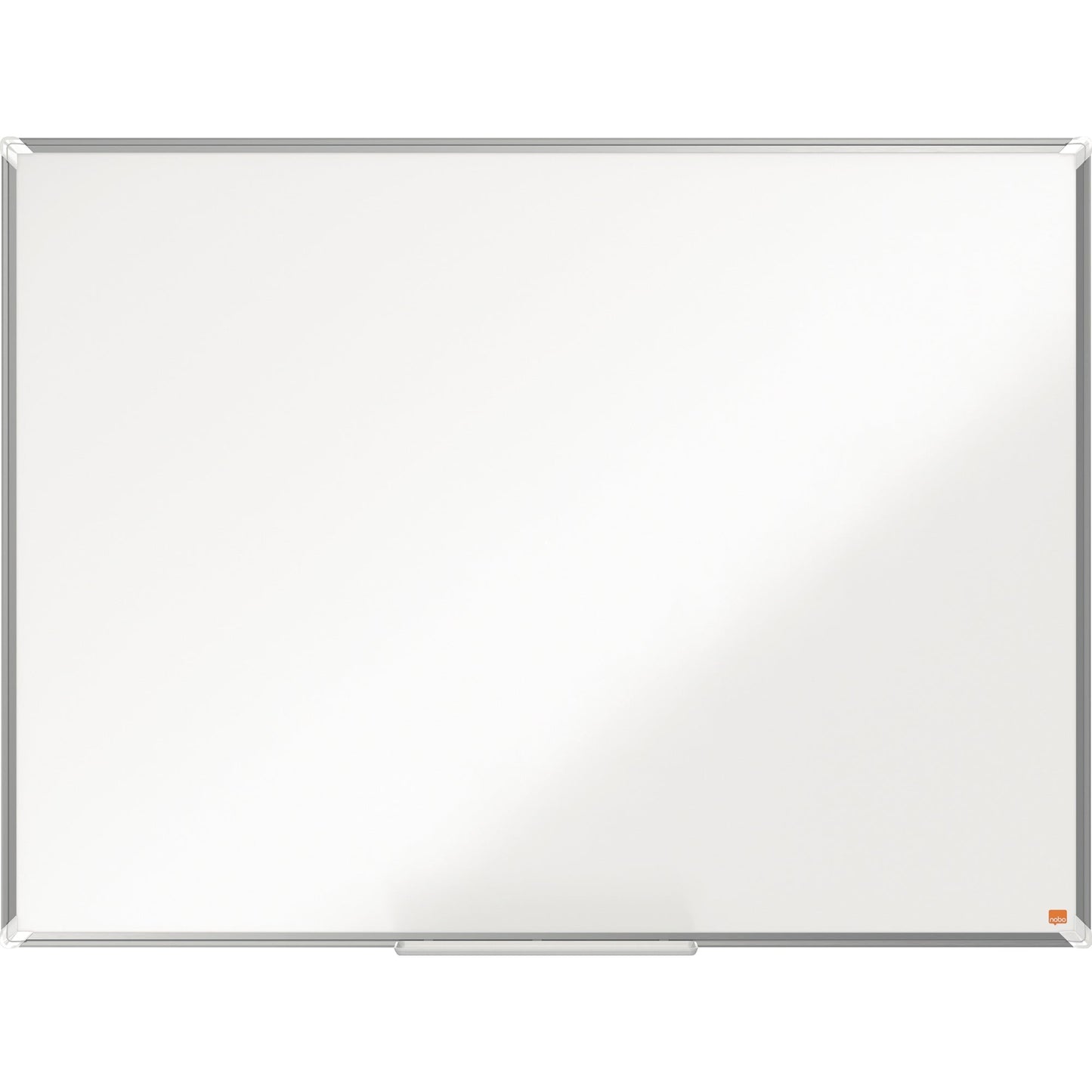 Nobo® Whiteboard Premium Plus Maße der Oberfläche: 120 x 90 cm (B x H) Tafel magnethaftend nicht beidseitig beschreibbar inkl. Nobo Marker Stahl emailliert weiß