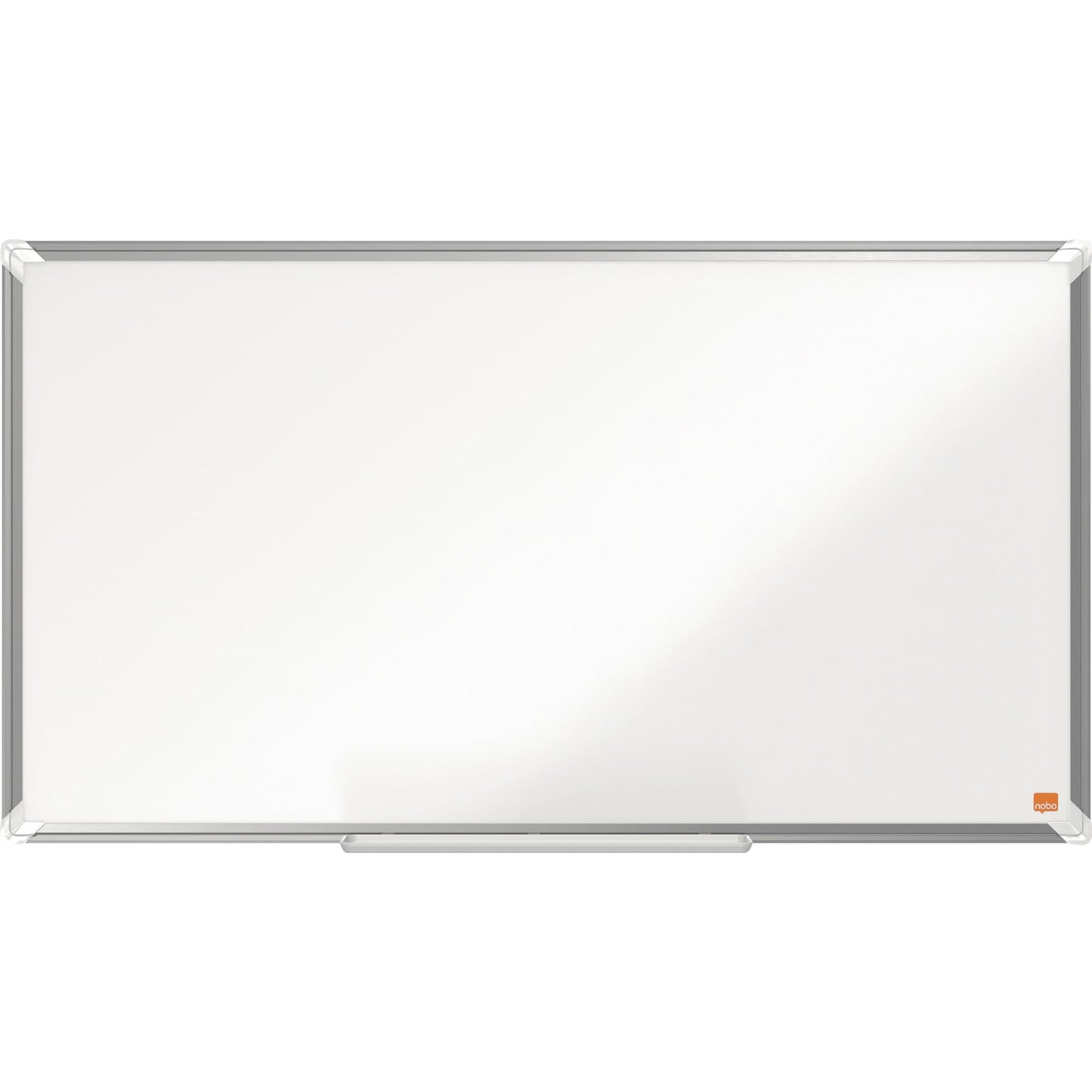 Nobo® Whiteboard Premium Plus Widescreen Maße der Oberfläche: 89 x 50 cm (B x H) Tafel magnethaftend nicht beidseitig beschreibbar inkl. Nobo Marker Stahl emailliert weiß