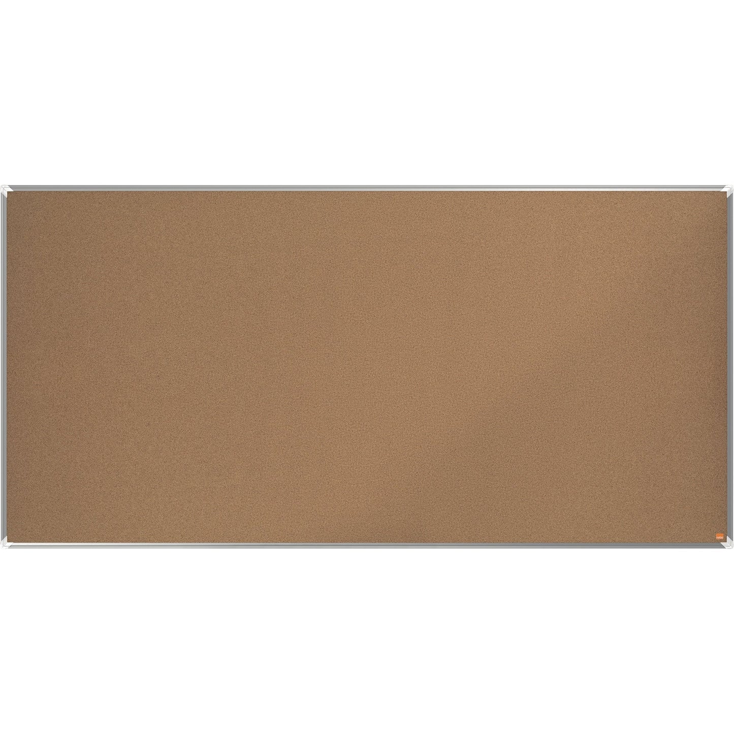 Nobo® Pinnwand Premium Plus 200 x 100 cm (B x H) Maße der Oberfläche: 197,4 x 96,2 cm (B x H) Kork Material des Rahmens: Aluminium naturbraun