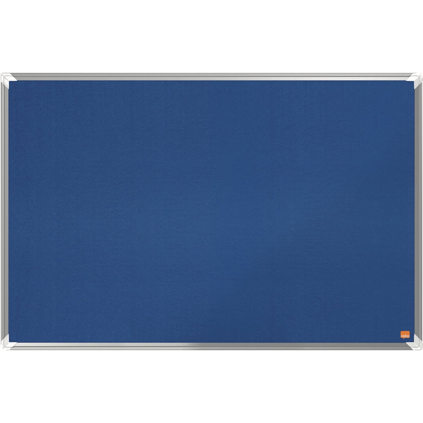 Nobo® Pinnwand Premium Plus 90 x 60 cm (B x H) Maße der Oberfläche: 87,1 x 56,2 cm (B x H) Filz Material des Rahmens: Aluminium blau