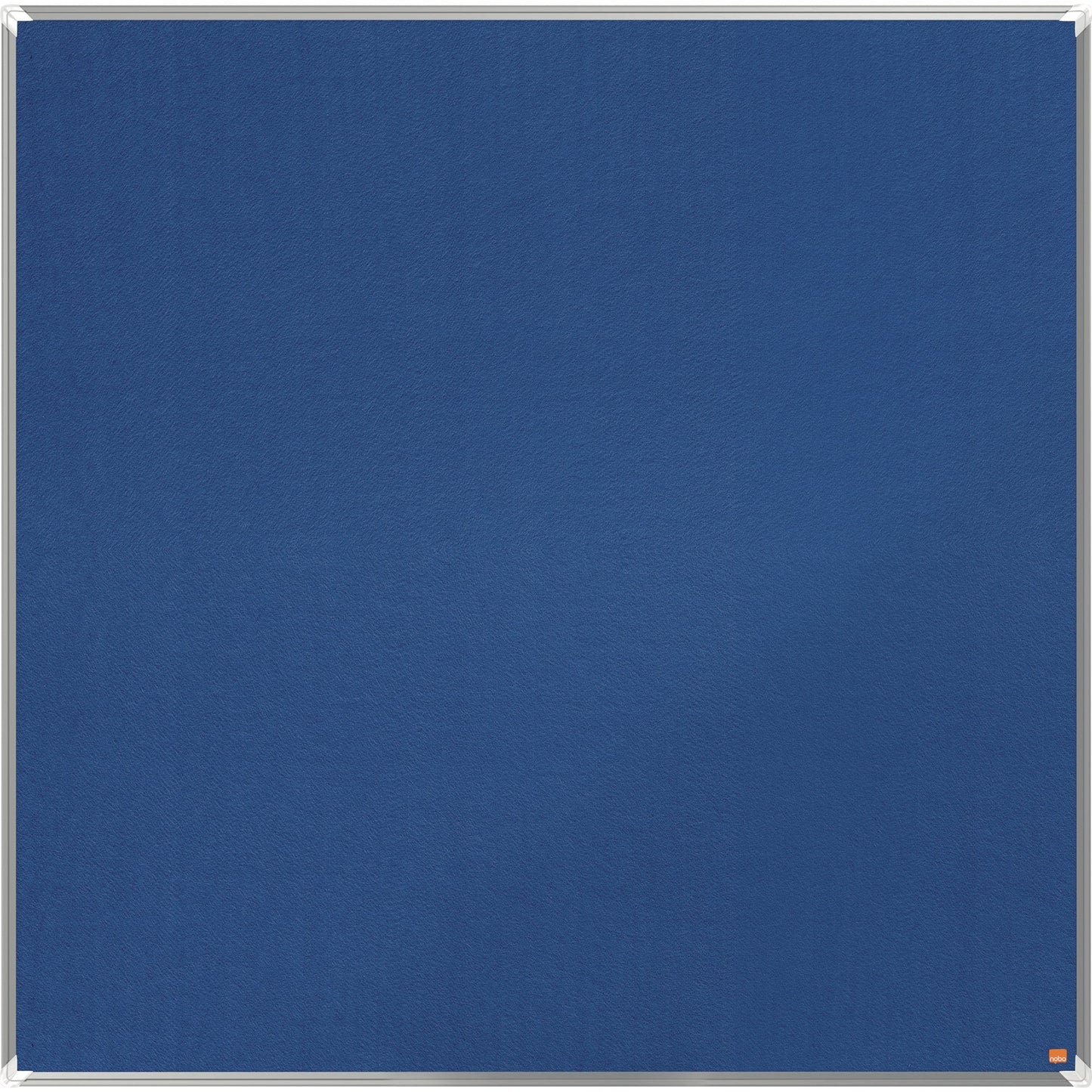 Nobo® Pinnwand Premium Plus 120 x 120 cm (B x H) Maße der Oberfläche: 116,9 x 116,9 cm (B x H) Filz Material des Rahmens: Aluminium blau