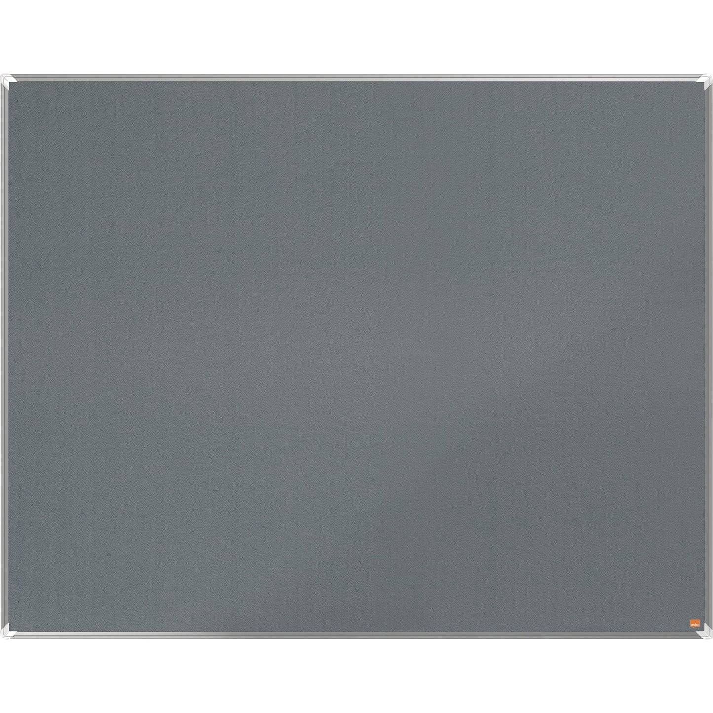 Nobo® Pinnwand Premium Plus 150 x 120 cm (B x H) Maße der Oberfläche: 147,6 x 116,7 cm (B x H) Filz Material des Rahmens: Aluminium grau