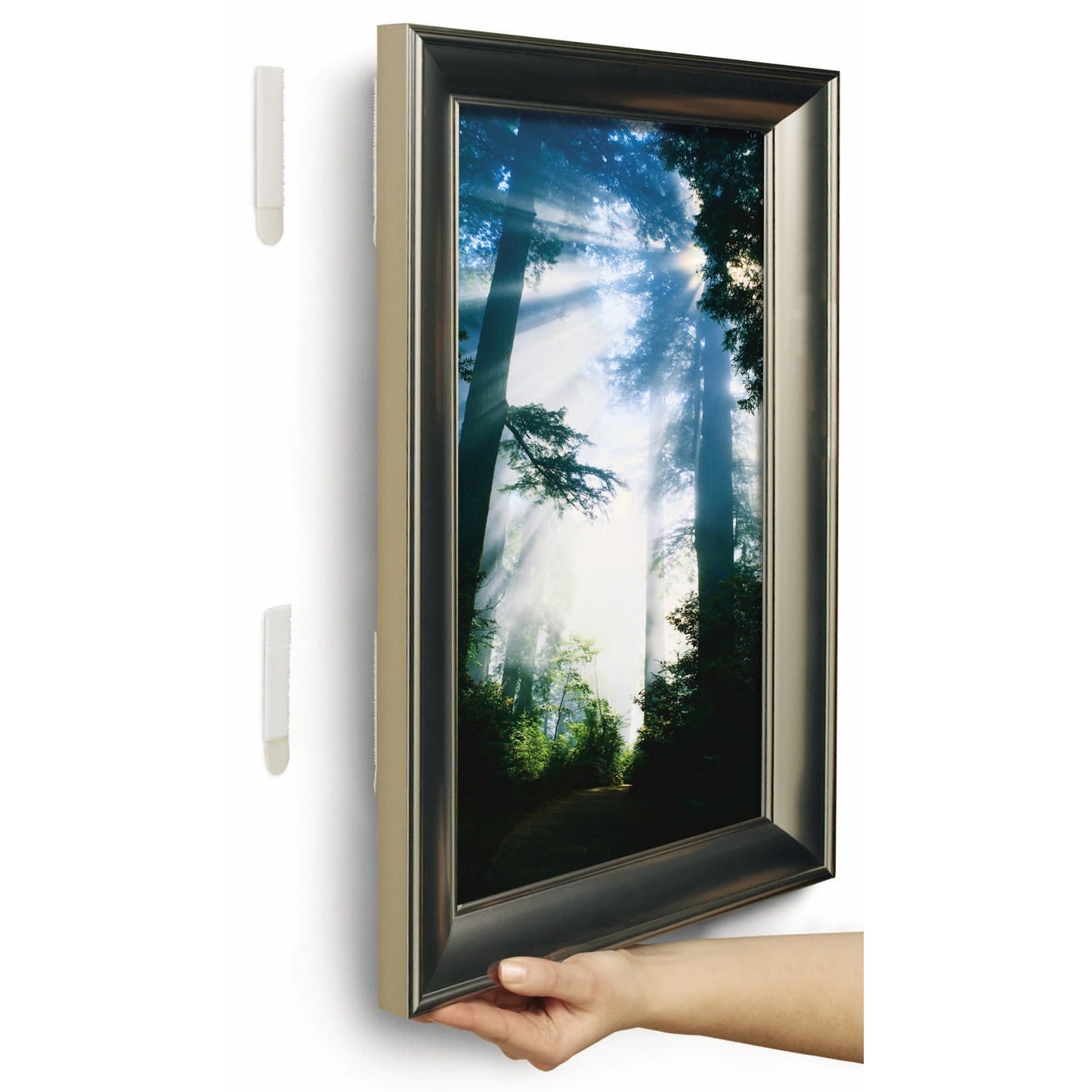 Command(TM) Klebepad M Bilderrahmen Innenbereich weiß 8 St./Pack.