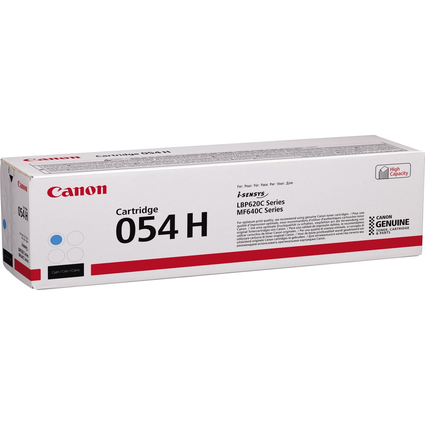 Canon Toner Originalzubehör 054 H ca. 2.300 Seiten cyan