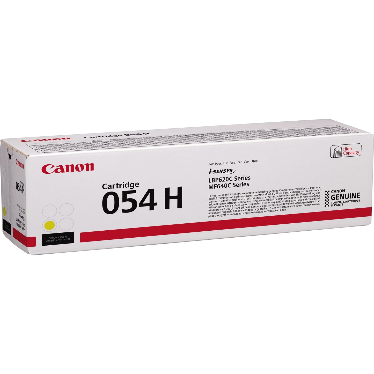 Canon Toner Originalzubehör 054 H ca. 2.300 Seiten gelb