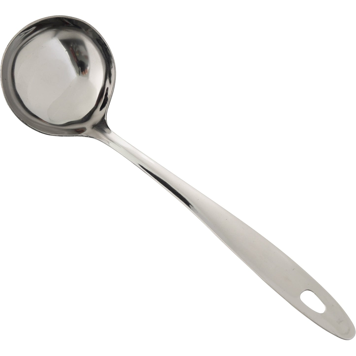 axentia Schöpfkelle Brilliant 4,5 x 8,5 x 30 cm (B x H x L) mit Aufhängeöse Edelstahl silber