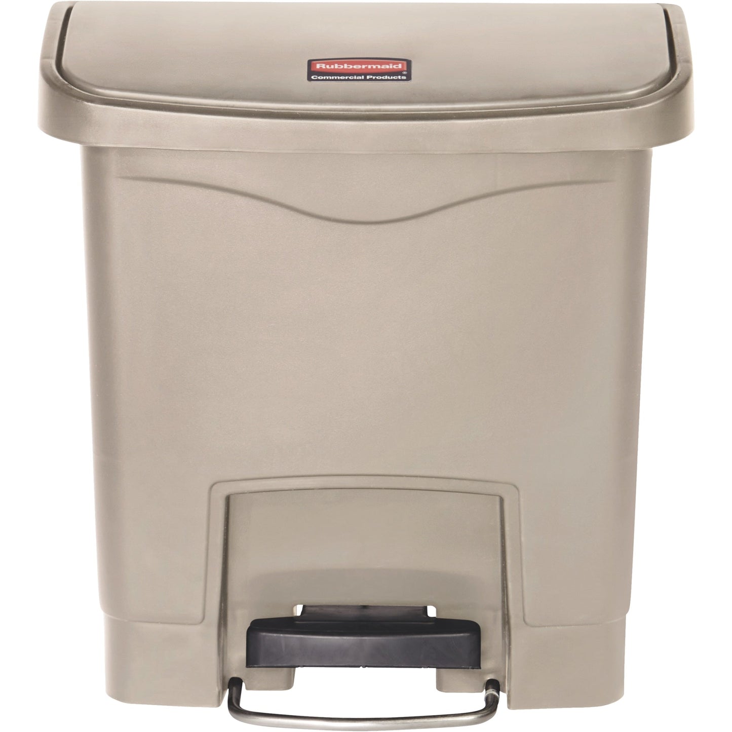 Rubbermaid Tretabfalleimer SLIM JIM® STEP-ON 23,04 x 39,88 x 37,67 cm (B x H x T) 15l Kunststoff beige