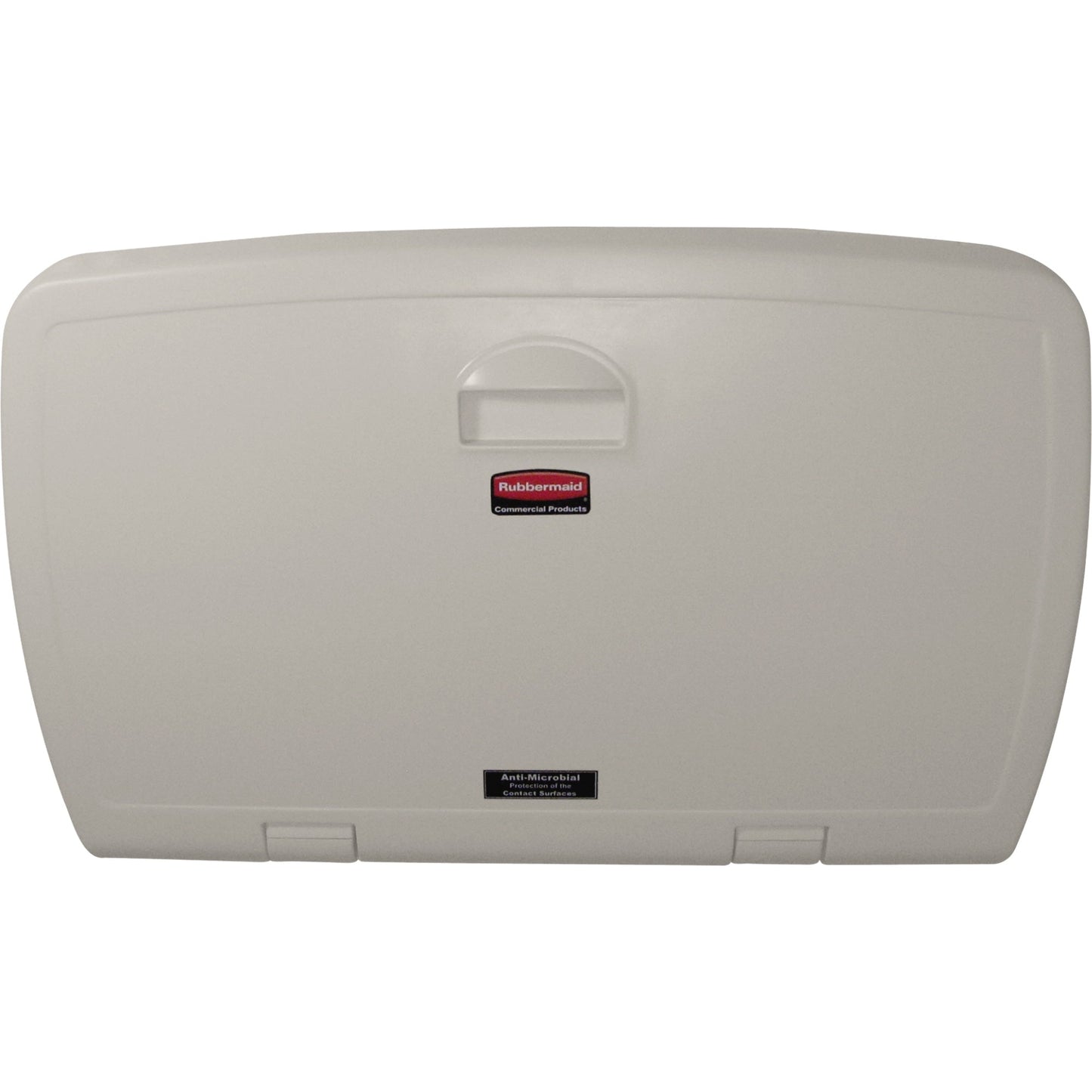 Rubbermaid Wickelstation Vertikal 10,16 x 58,42 x 86,61 cm (B x H x T) zusammenklappbar Polypropylen hellplatin