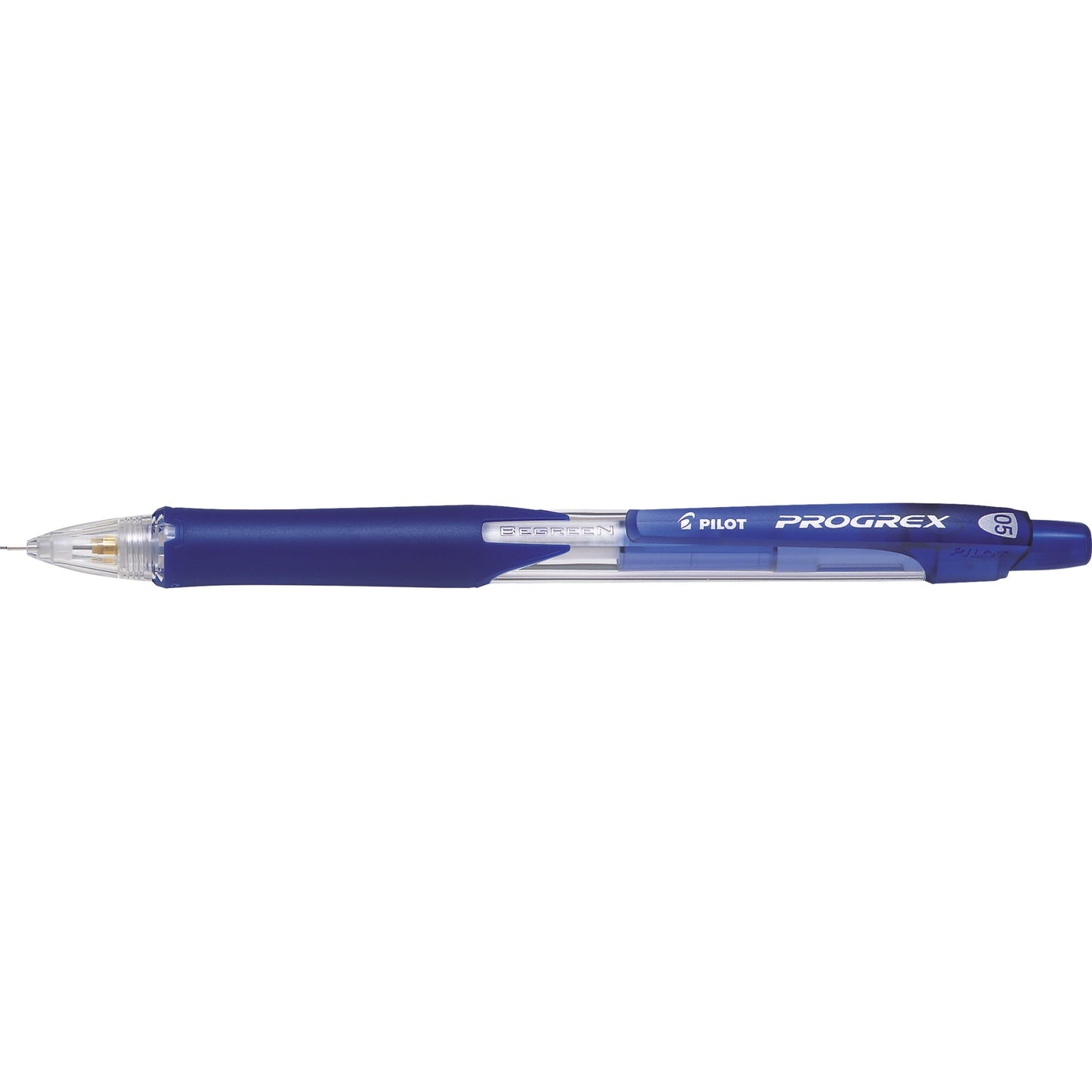PILOT Druckbleistift Progrex BeGreen 0,5mm HB transluzent blau