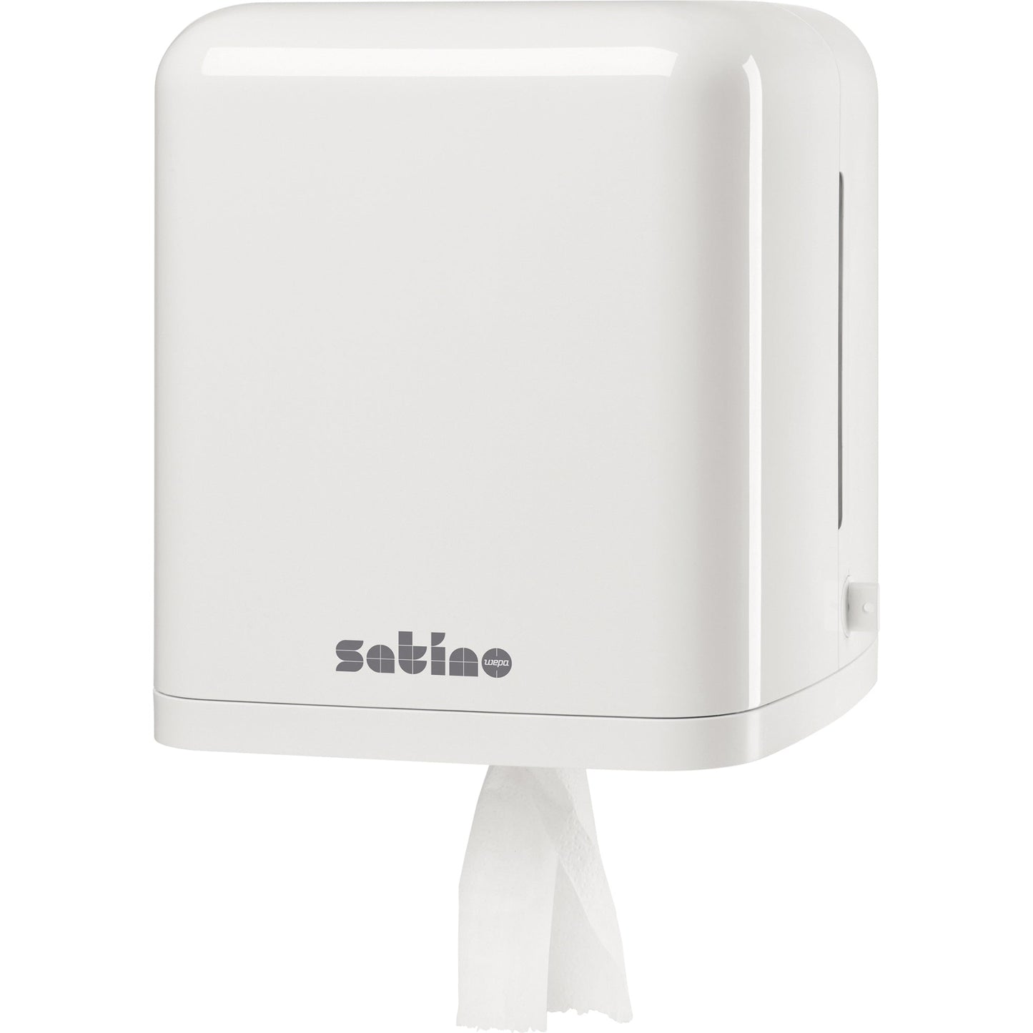 Satino by WEPA Handtuchspender Centerfeed Satino Handtuchrolle comfort 317930, 317700, 317090, 316750, 317050, 317050, prestige 317900 200mm 25,7 x 28,1 x 22,6 cm (B x H x T) Kunststoff weiß