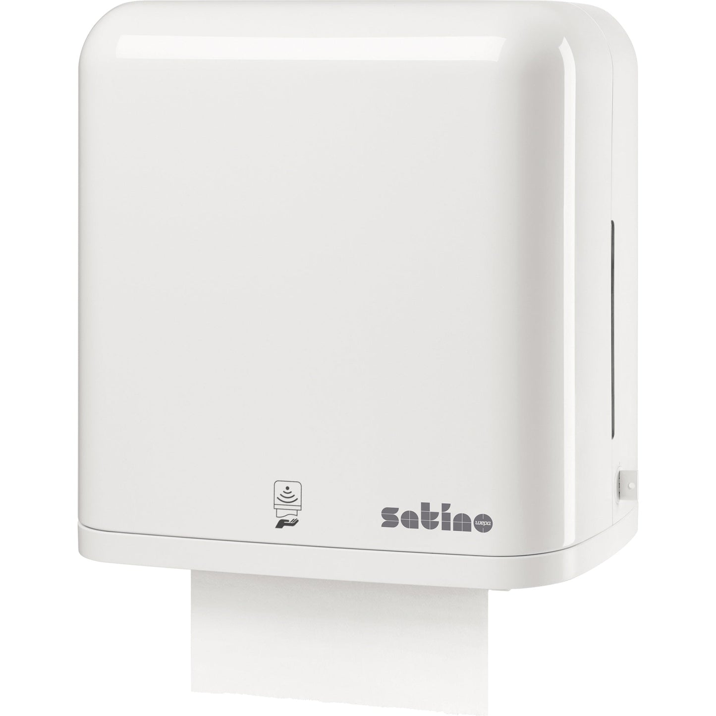 Satino by WEPA Handtuchspender Sensor Satino Handtuchrolle prestige 317950, 317830, 317820, comfort 317940 34,8 x 38,6 x 22 cm (B x H x T) Kunststoff weiß