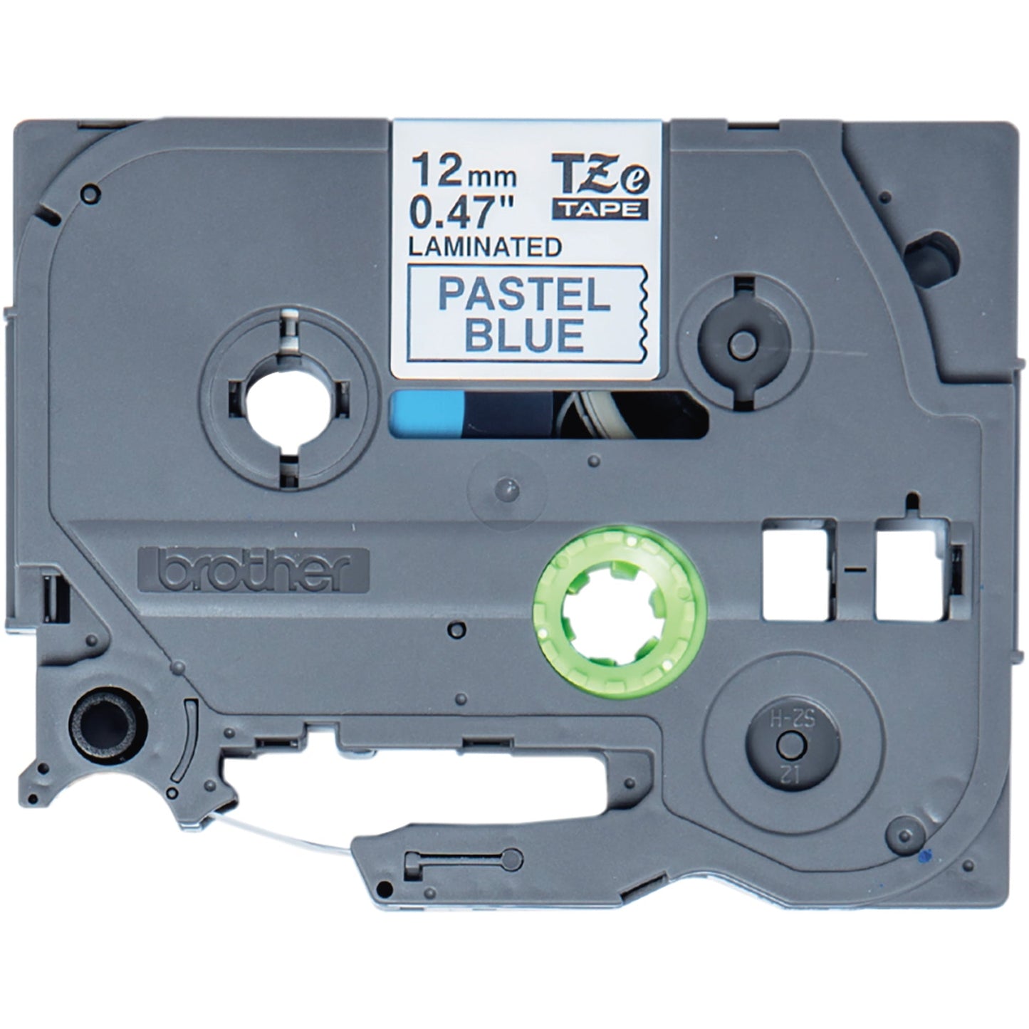 Brother Schriftbandkassette P-touch 12 mm x 4 m (B x L) pastellblau schwarz
