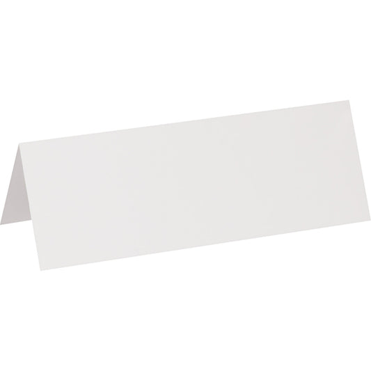 MAUL Tischnamensschild 21 x 7,5 x 8 cm (B x H x T) Papier weiß 100 St./Pack.