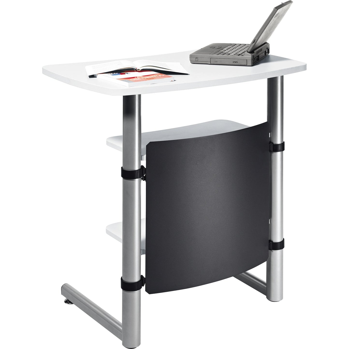 Stehpult Multi M 830 x 25 x 560 mm (B x H x T) Spanplatte weiß