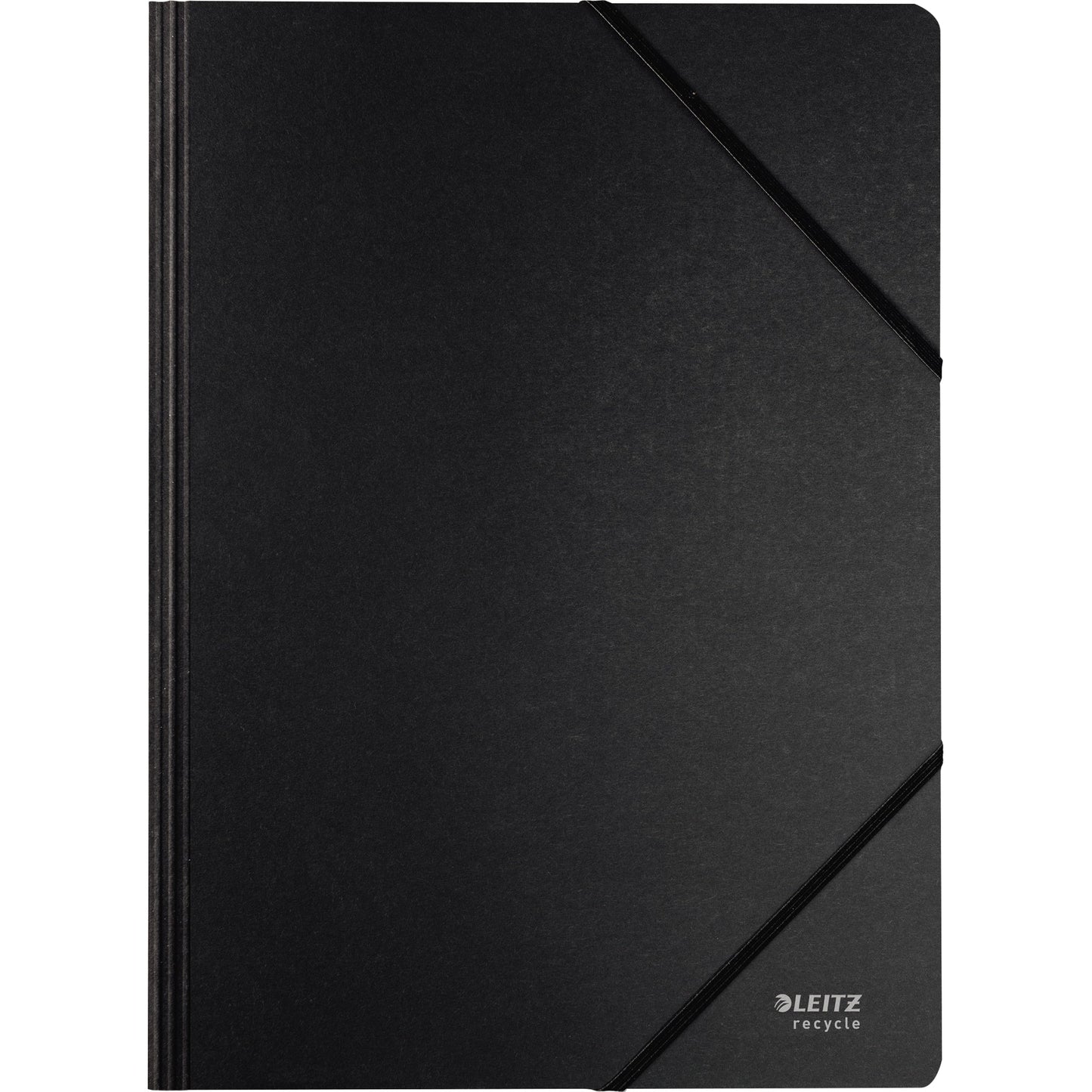 Leitz Eckspanner Recycle DIN A4 Karton, 100 % recycelt schwarz