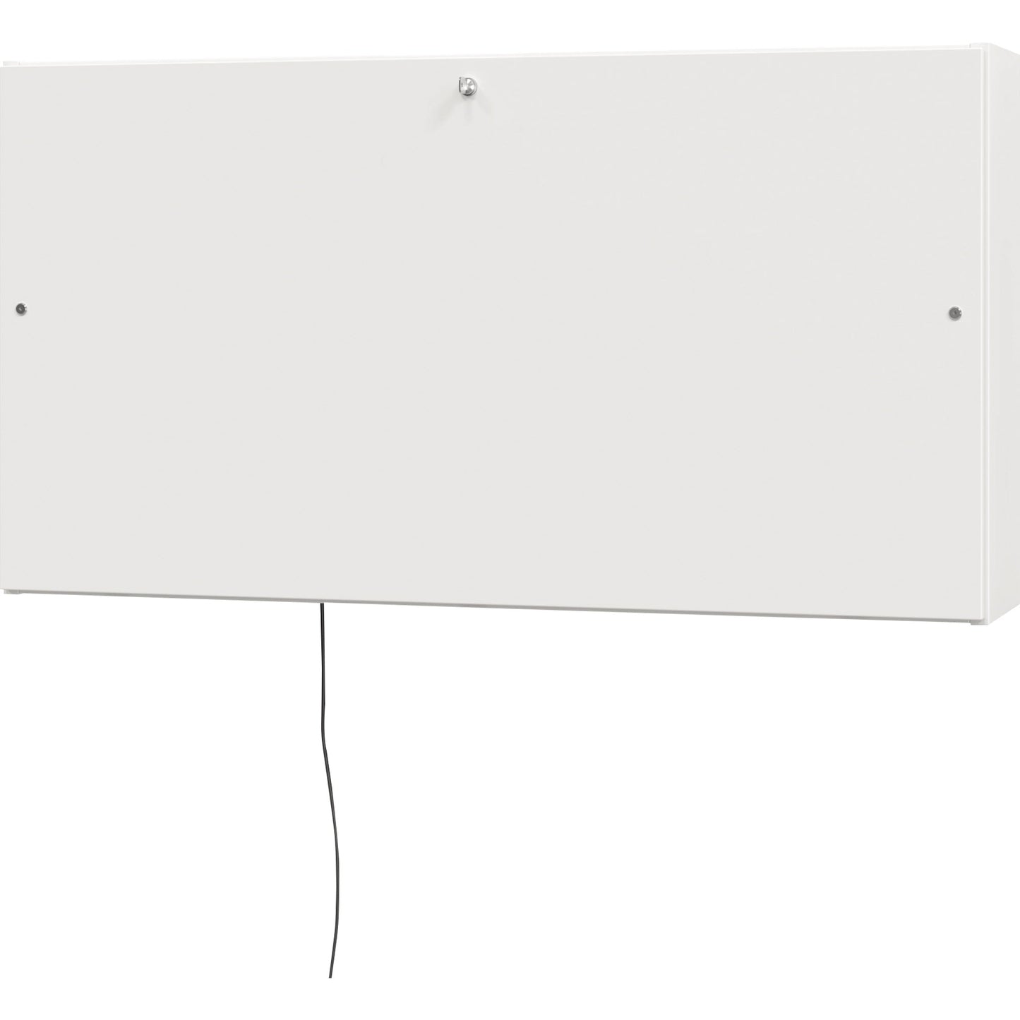 Hammerbacher PC-Arbeitsplatz VWO12 1.200 x 650 x 260 mm (B x H x T) 1.190 x 19 x 634 mm (B x H x T) abschließbar Leichtbauplatte weiß