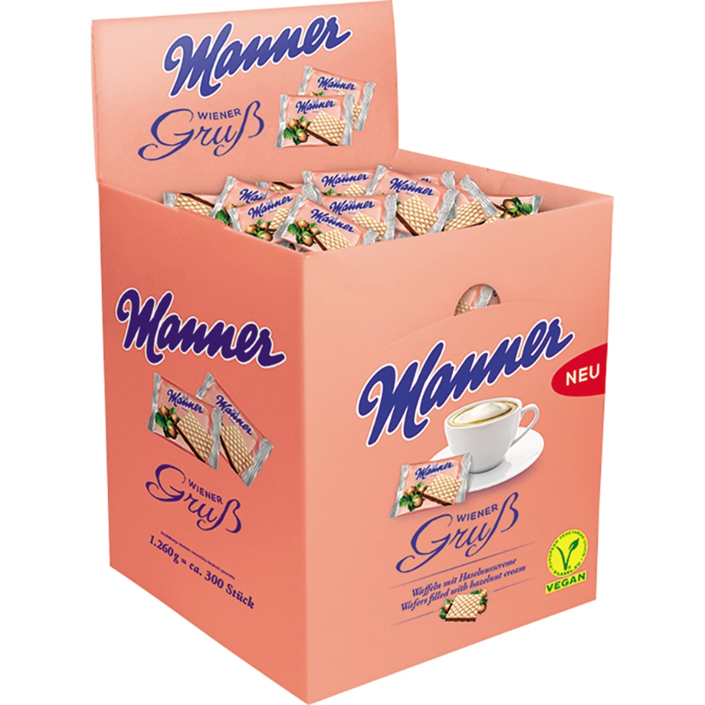 Gebäck Neapolitaner Wiener Gruß 300 x 4,2 g/Pack.