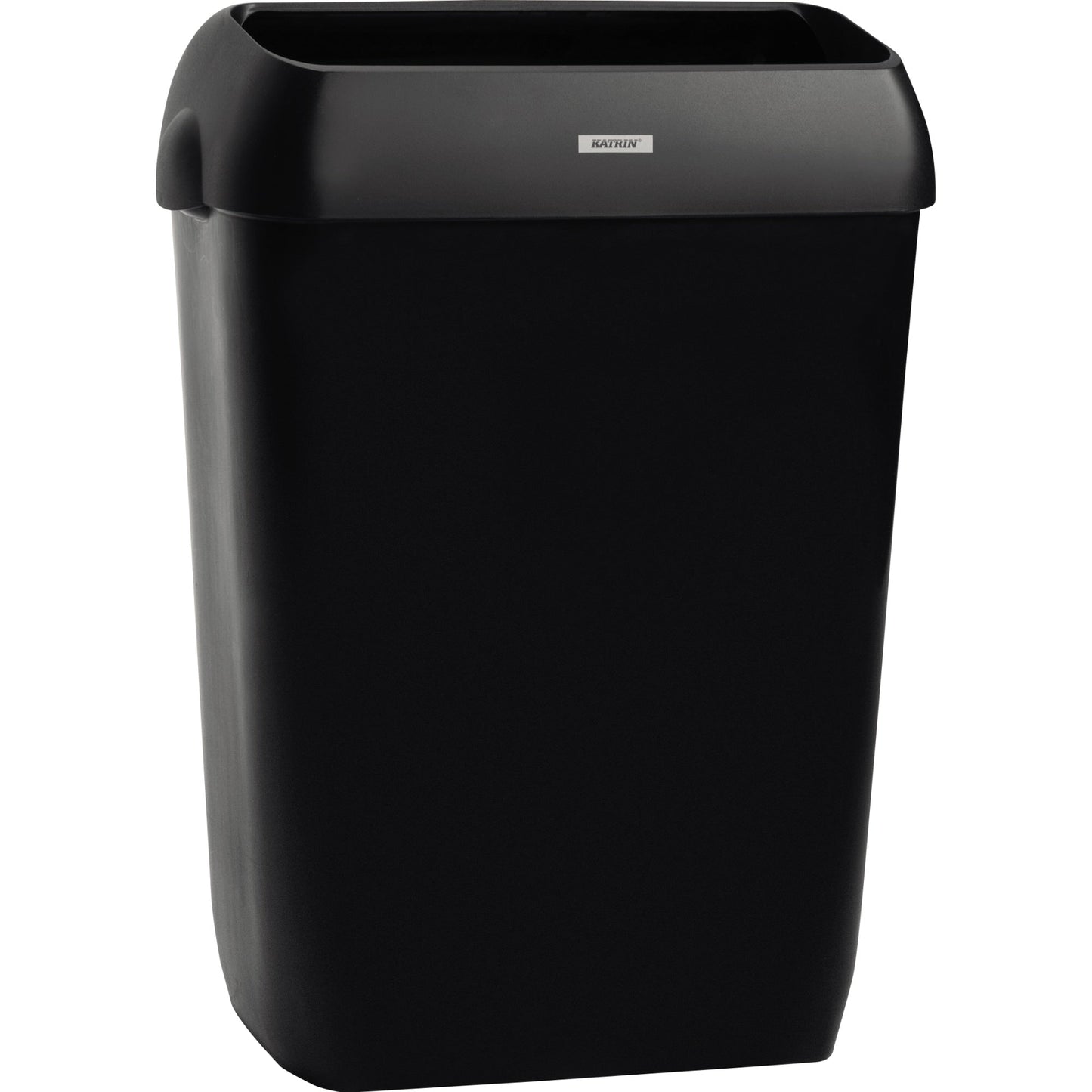 Katrin Abfalleimer 50l Kunststoff schwarz 1 Sortierfach