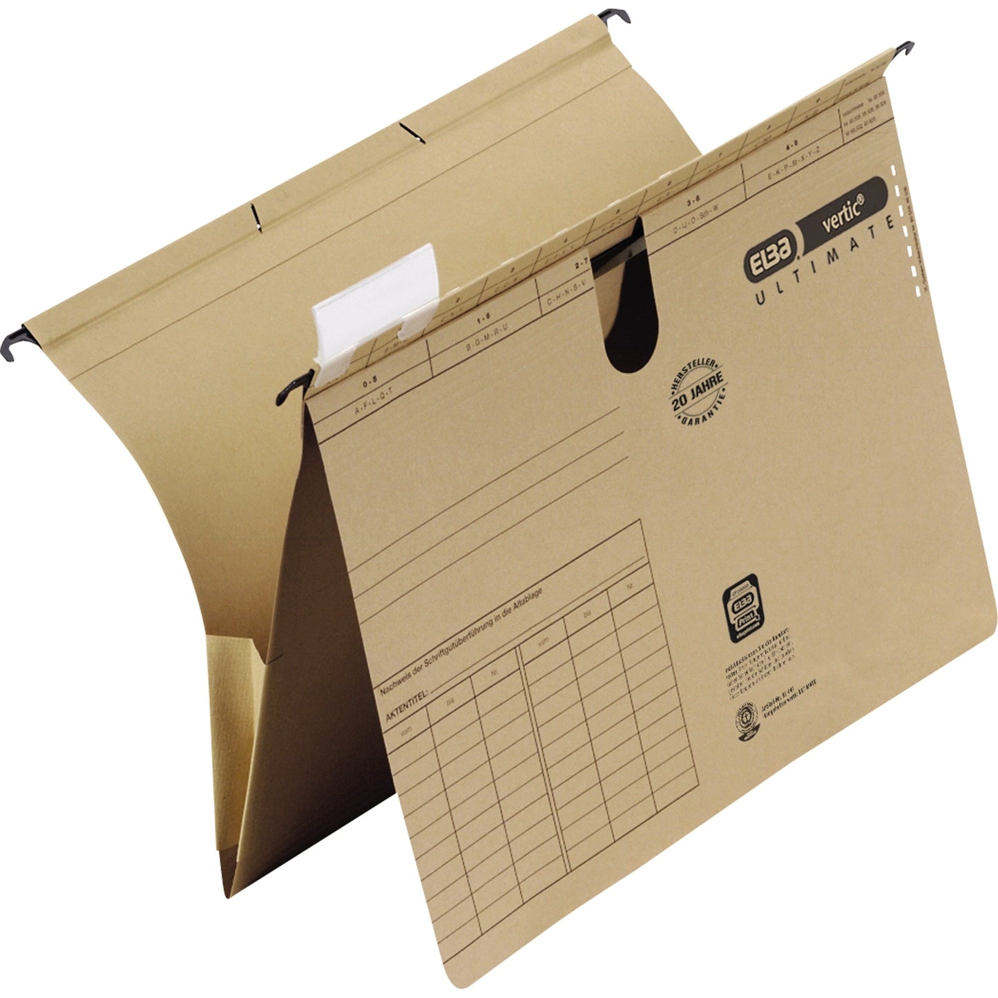 ELBA Hängehefter vertic® ULTIMATE® DIN A4 240g/m² Karton naturbraun