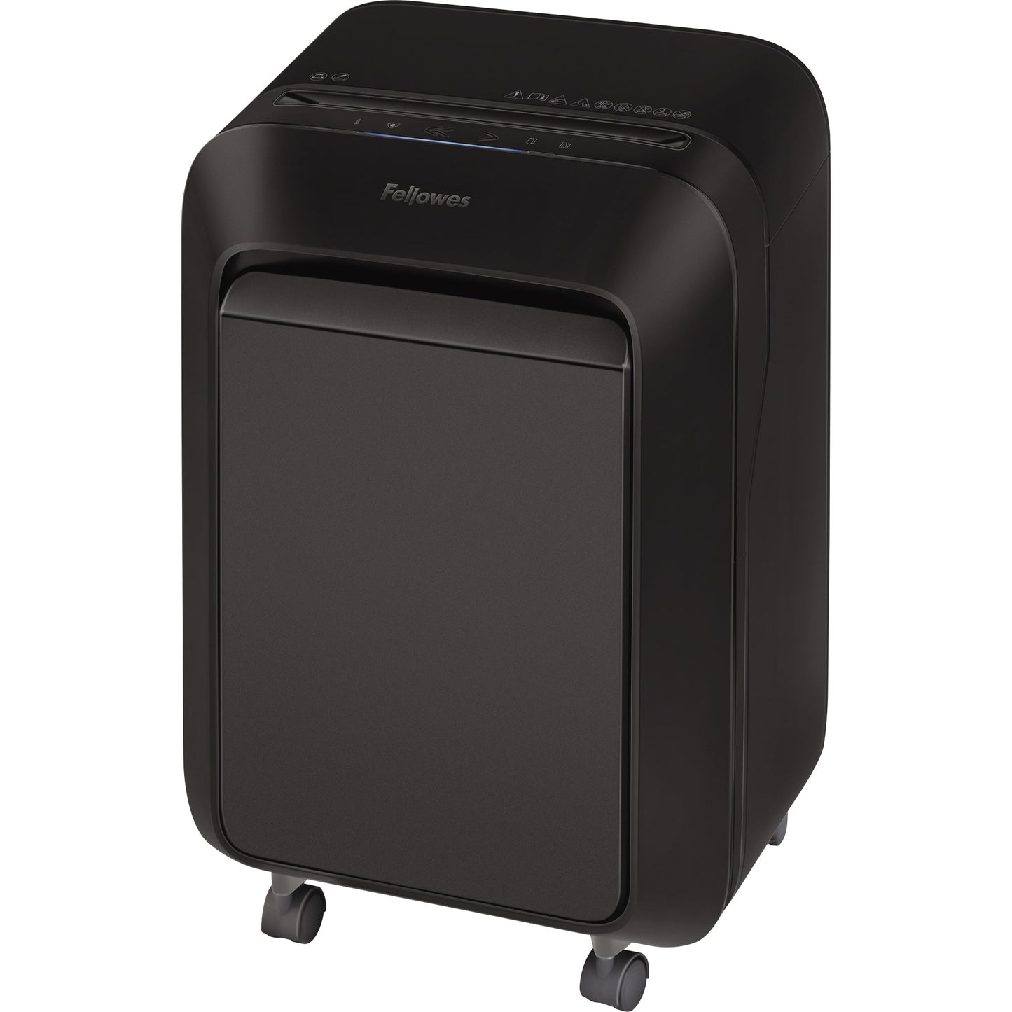 Fellowes® Aktenvernichter Powershred® LX 210 P-4 Papier, Heftklammern, Büroklammern, Kreditkarten Partikelschnitt 16 Bl. schwarz