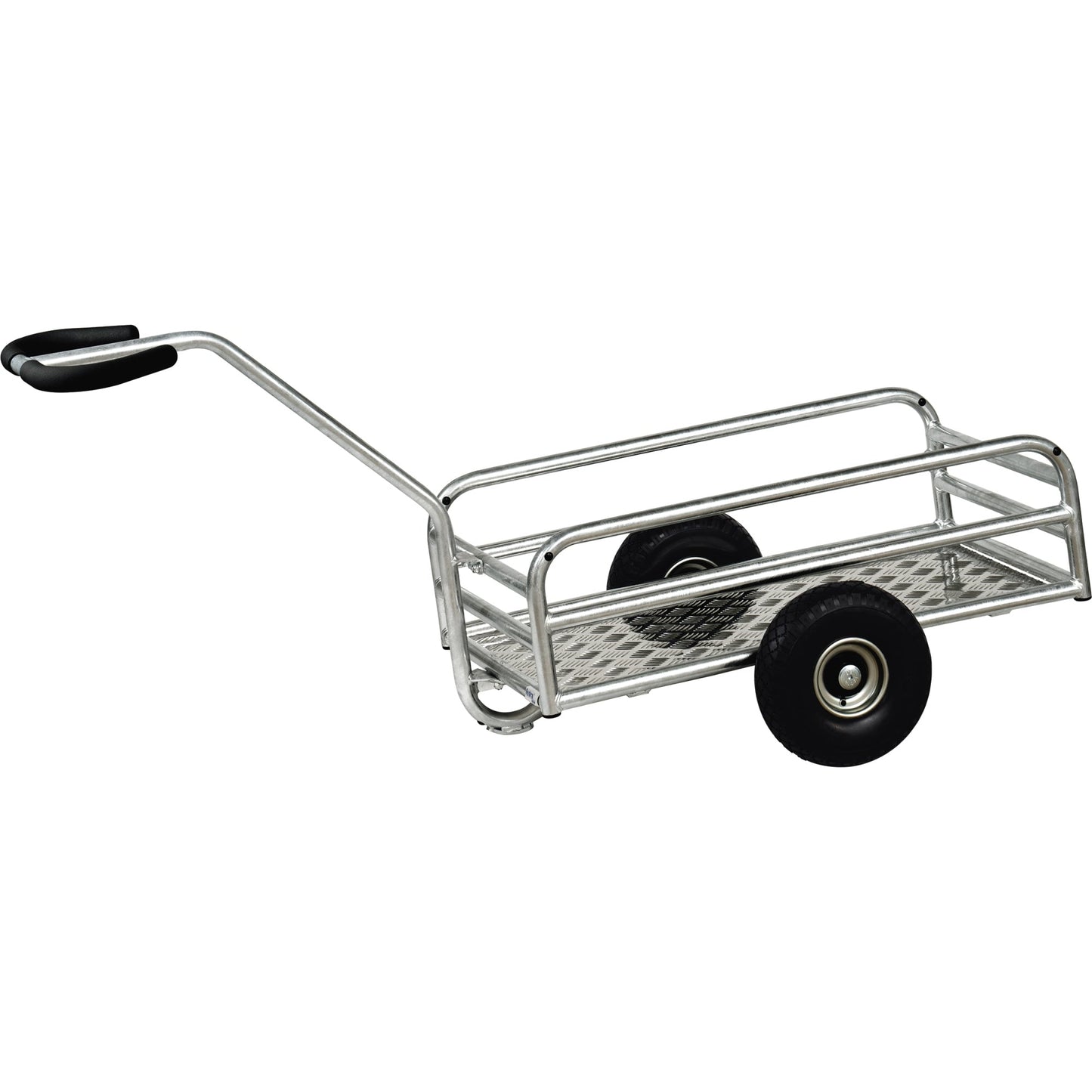 Fetra Handwagen 68,2 x 73,6 x 147,5 cm (B x H x T) 200kg Stahl, feuerverzinkt silber