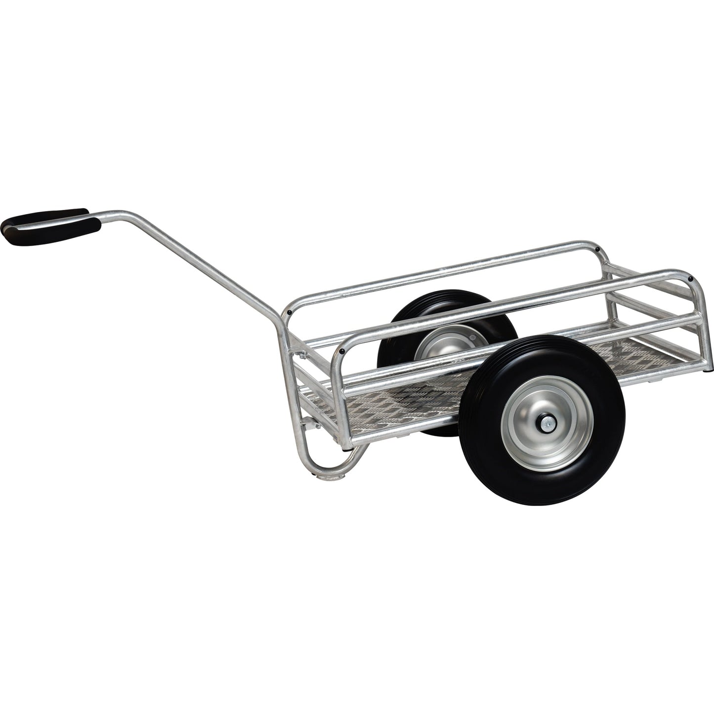 Fetra Handwagen 84 x 81,1 x 152,5 cm (B x H x T) 400kg Stahl, feuerverzinkt silber