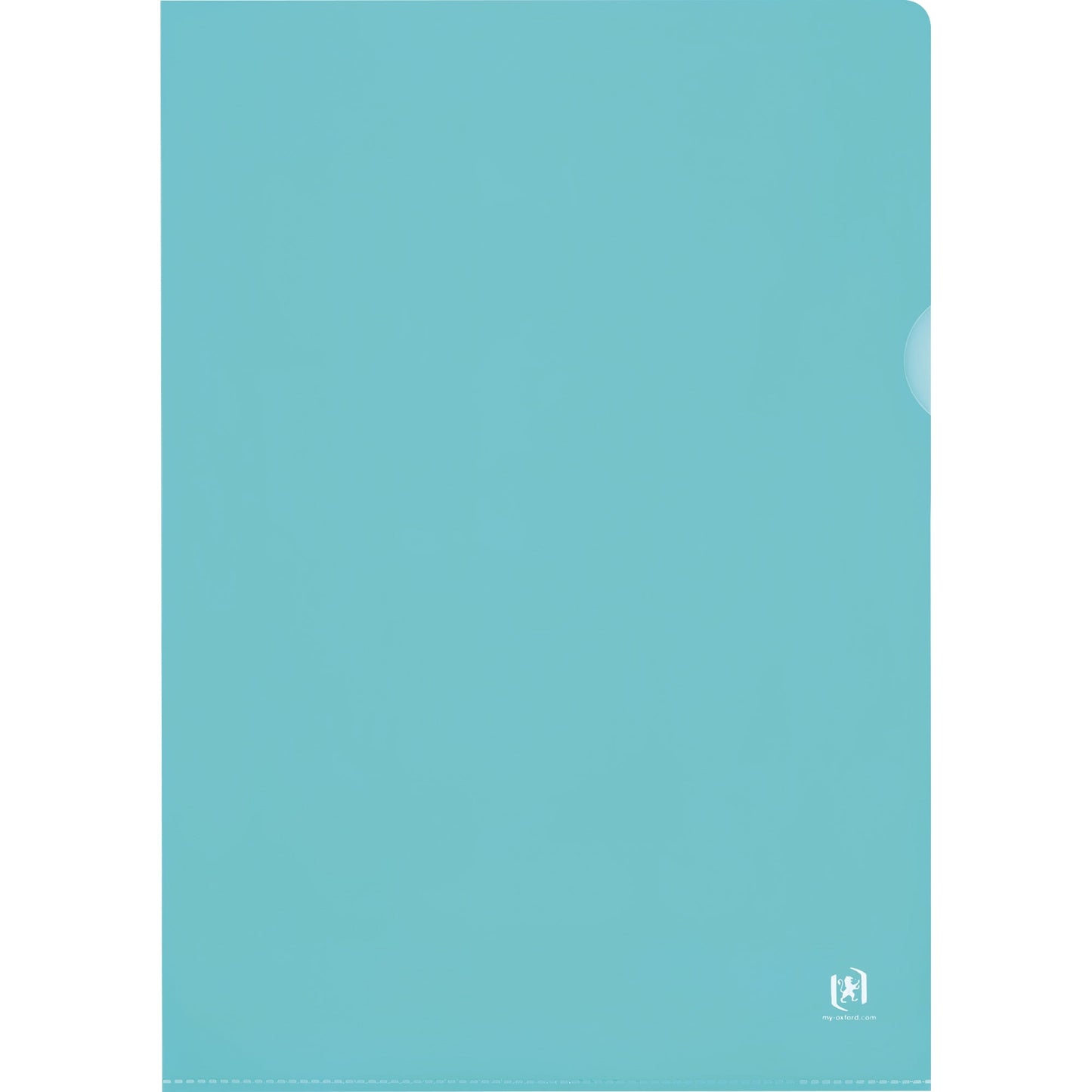 Oxford Sichthülle Premium DIN A4 150µm oben, rechts offen dokumentenecht PVC-Folie grün 25 St./Pack.