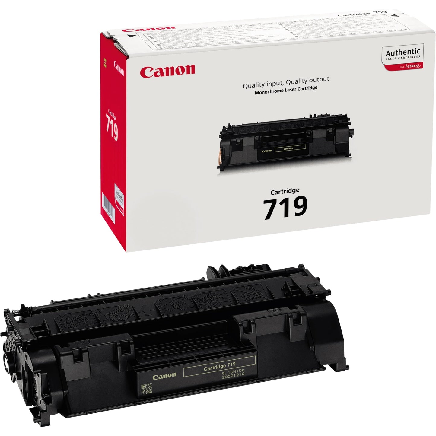 Canon Toner Originalzubehör 719 ca. 2.100 Seiten schwarz