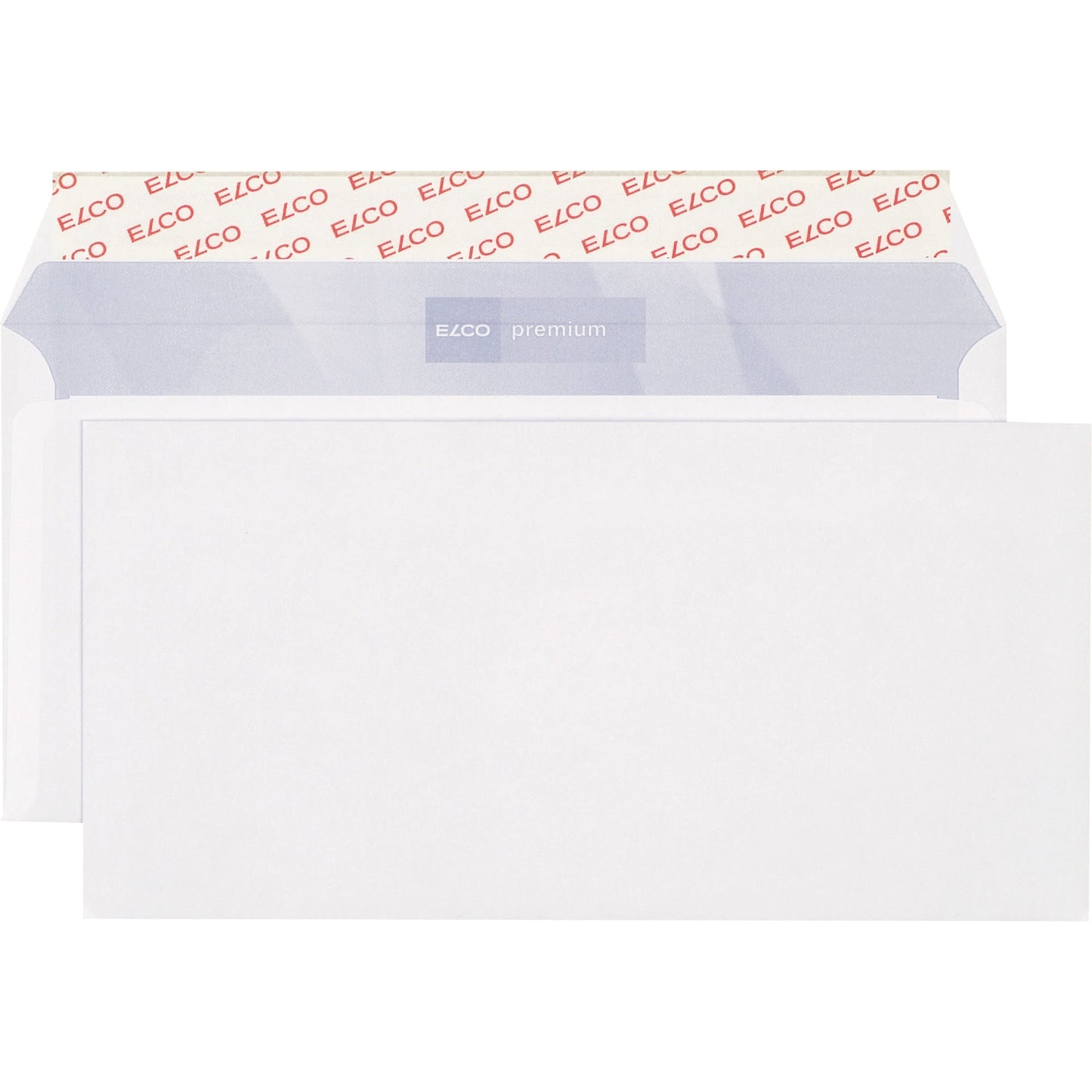 ELCO Briefumschlag Office DIN lang+ 229 x 114 mm (B x H) mit Haftklebung ohne Fenster 80g/m² hochweiß 25 St./Pack.