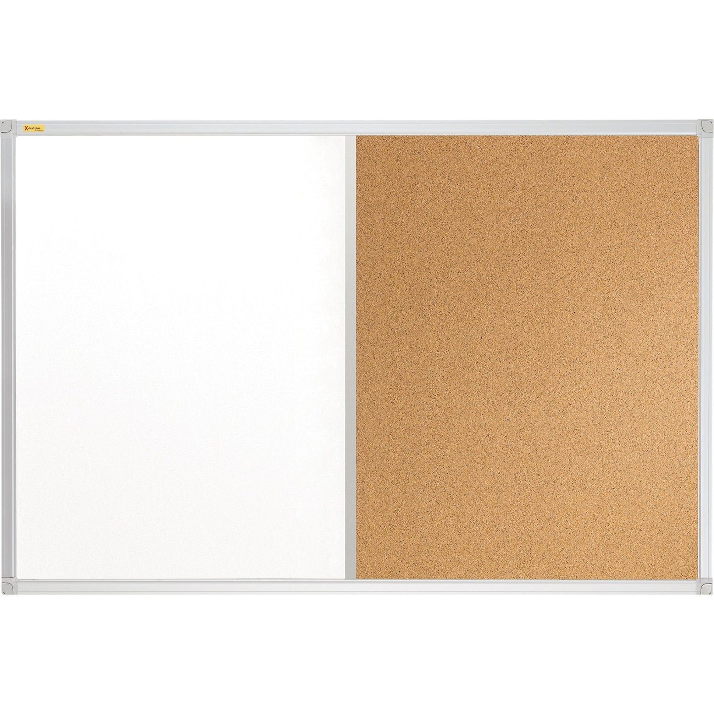 FRANKEN Multifunktionstafel X-tra!Line 60 x 45 cm (B x H) Stahl Material der Pinnfläche: Kork braun