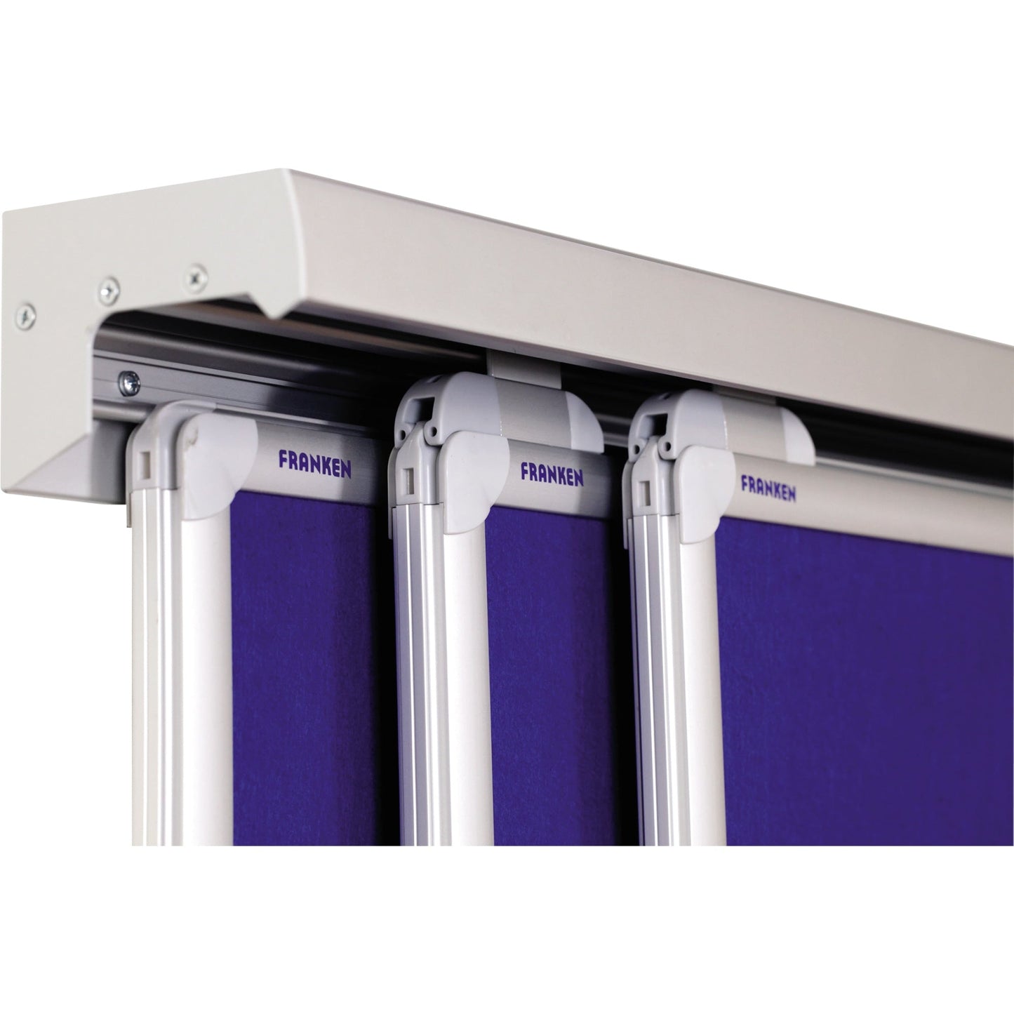 FRANKEN Wandschienensystem PRO 400cm Aluminium silber