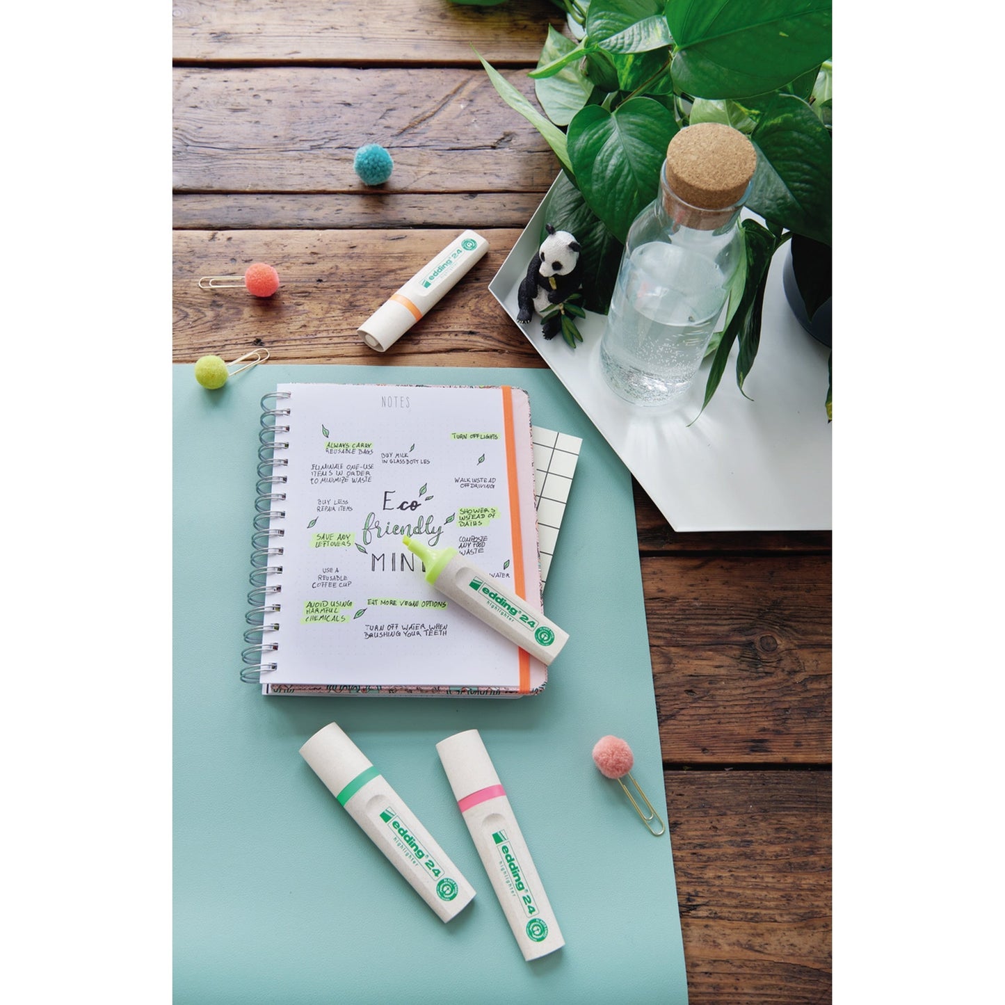 edding Textmarker Highlighter 24 EcoLine 2-5mm gelb Keilspitze