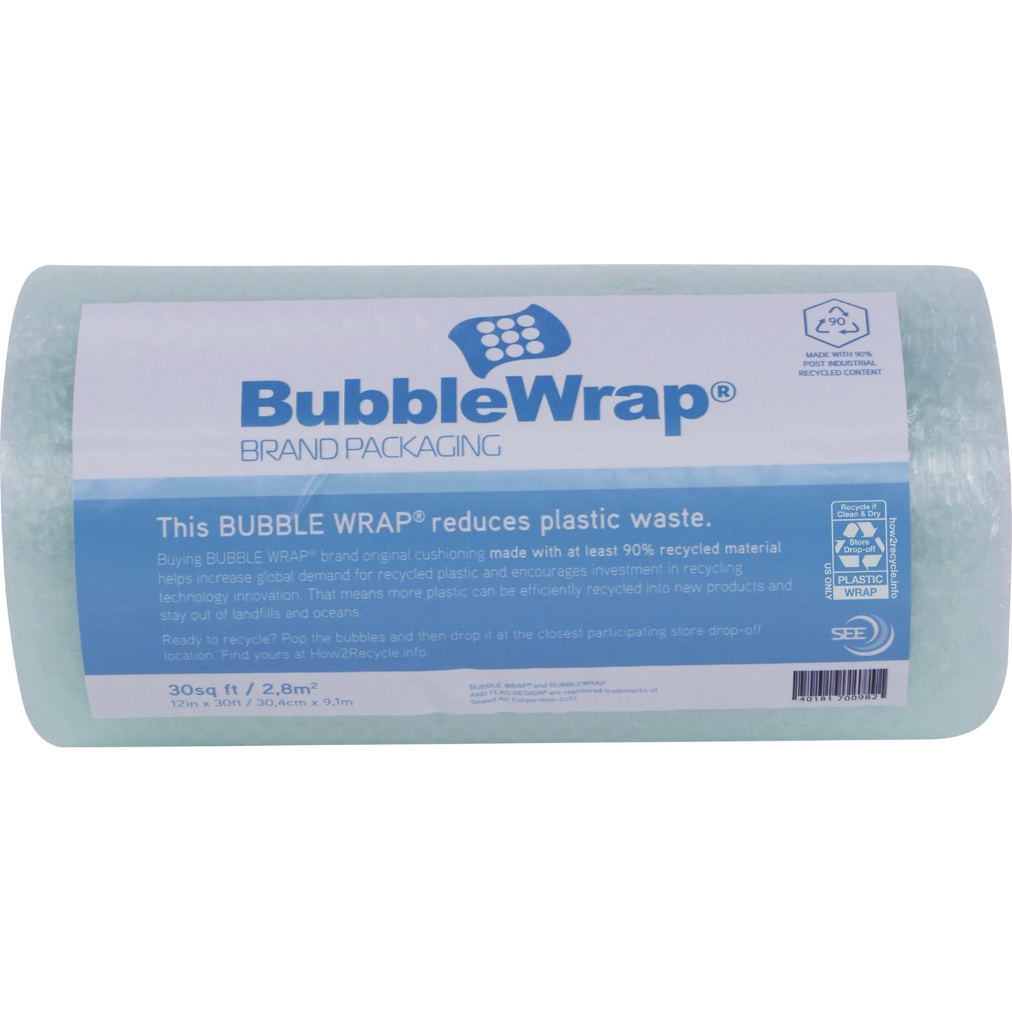 AirCap® Luftpolsterfolie EL RT 100 cm x 100 m (B x L) Polyethylen, 50 % recycelt hellgrau