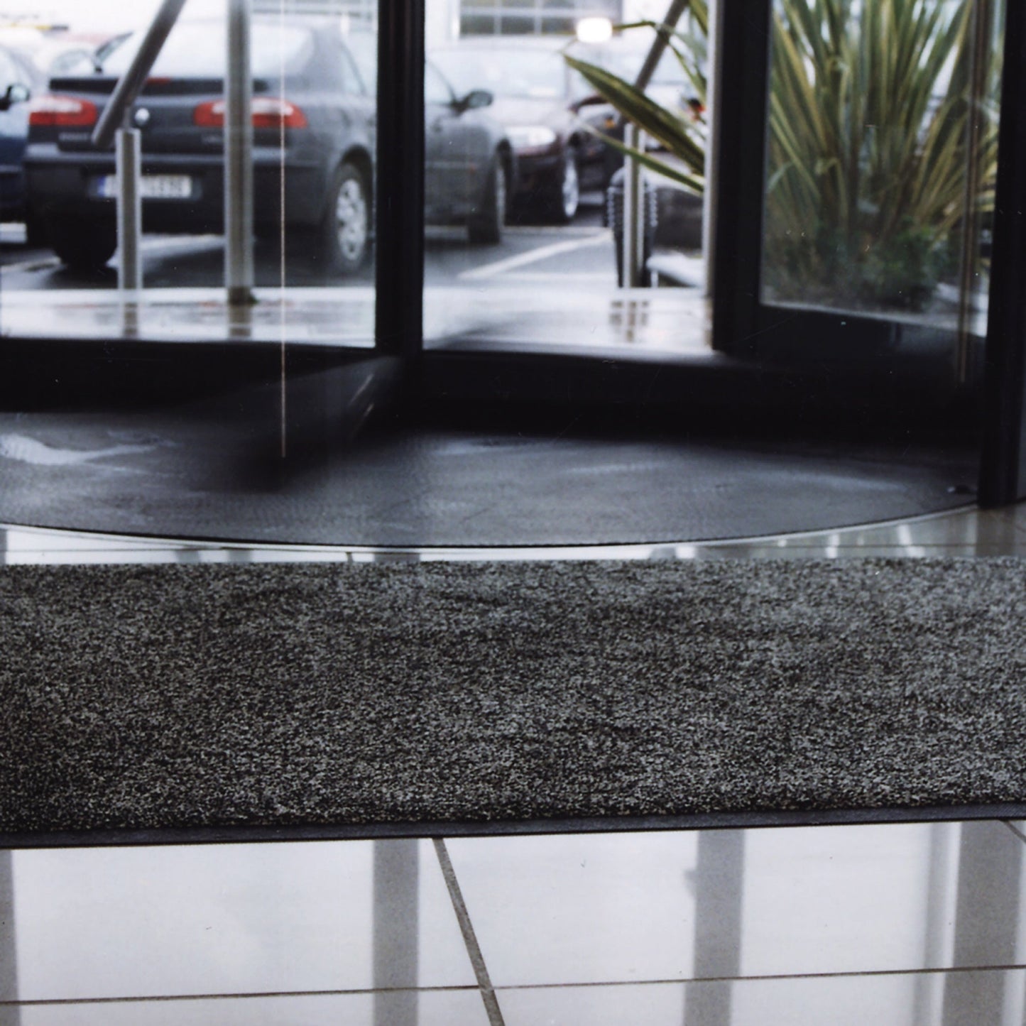 Doortex Schmutzfangmatte ultimat® Innenbereich 90 x 150 cm (B x L) 70 % Mikrofaser/30 % Polypropylen Material der Rückseite: Vinyl/Gummi grau