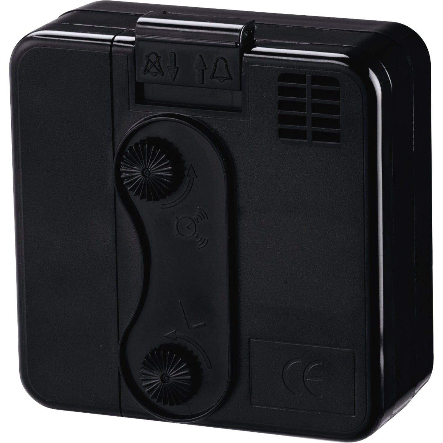 Hama Wecker A50 5,6 x 5,6 x 3 cm (B x H x T) 1 Weckzeit Kunststoff schwarz