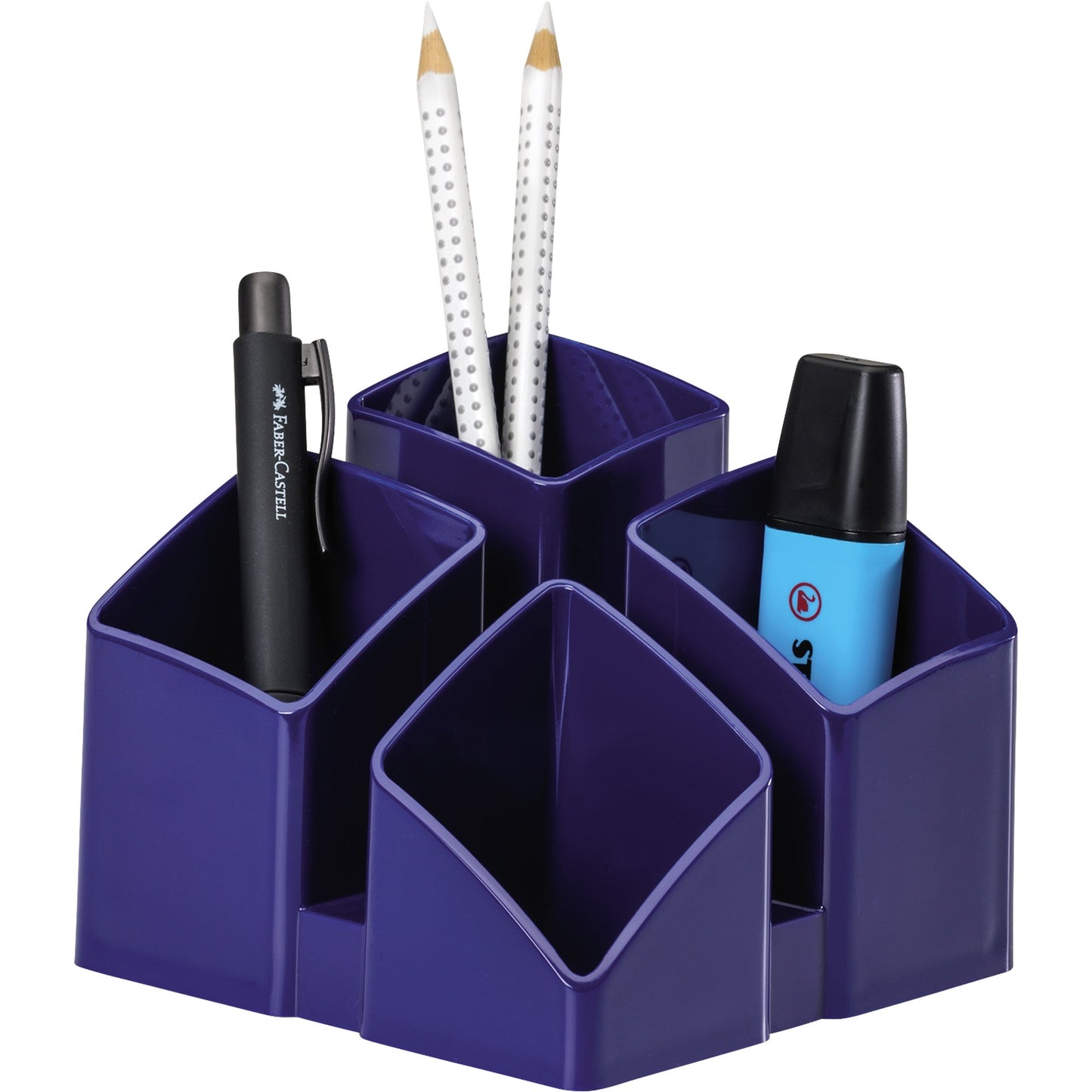HAN Stifteköcher SCALA 12,5 x 10 x 12,5 cm (B x H x T) Polystyrol blau