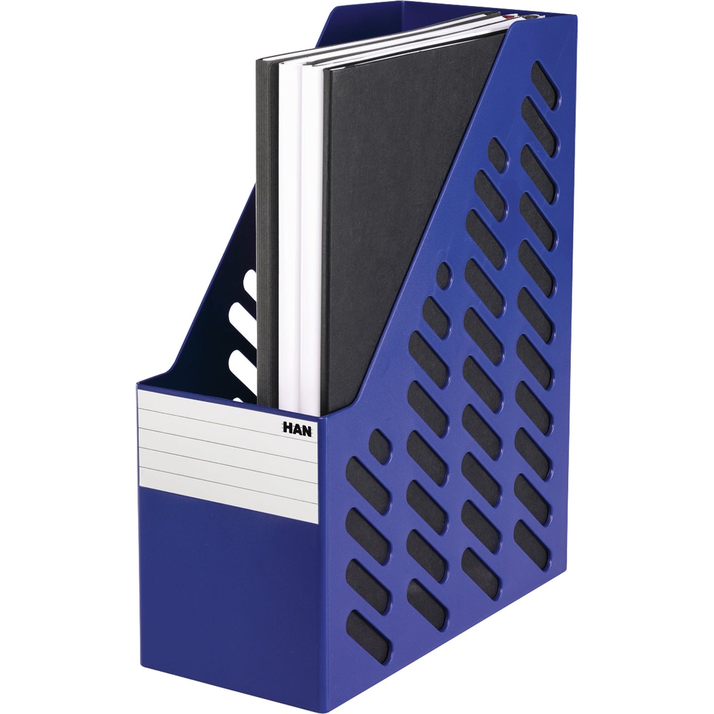 HAN Stehsammler KLASSIK XXL 11,5 x 31,5 x 24,6 cm (B x H x T) DIN A4, DIN C4 Werkstoff: Polystyrol blau