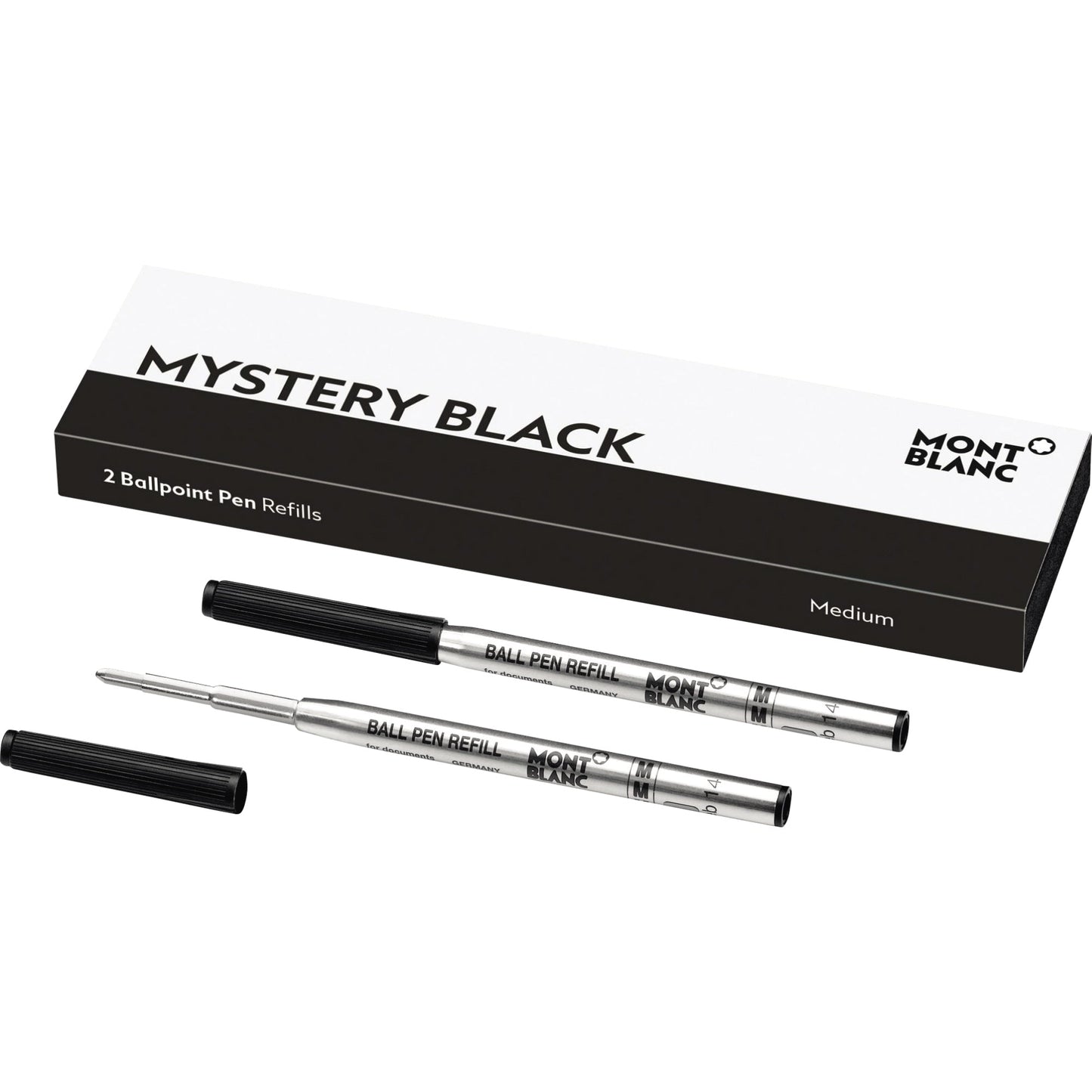 Montblanc Kugelschreibermine Montblanc Kugelschreiber M mystery black 2 St./Pack.