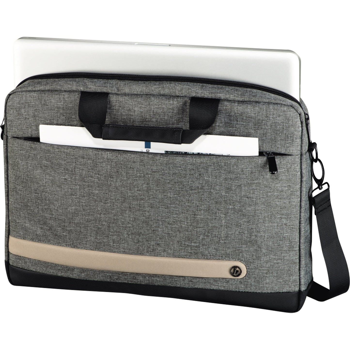 Hama Notebooktasche Terra 40 x 28 x 5 cm (B x H x T) 43 x 32 x 7 cm (B x H x T) Polyester, 100 % recycelt grau