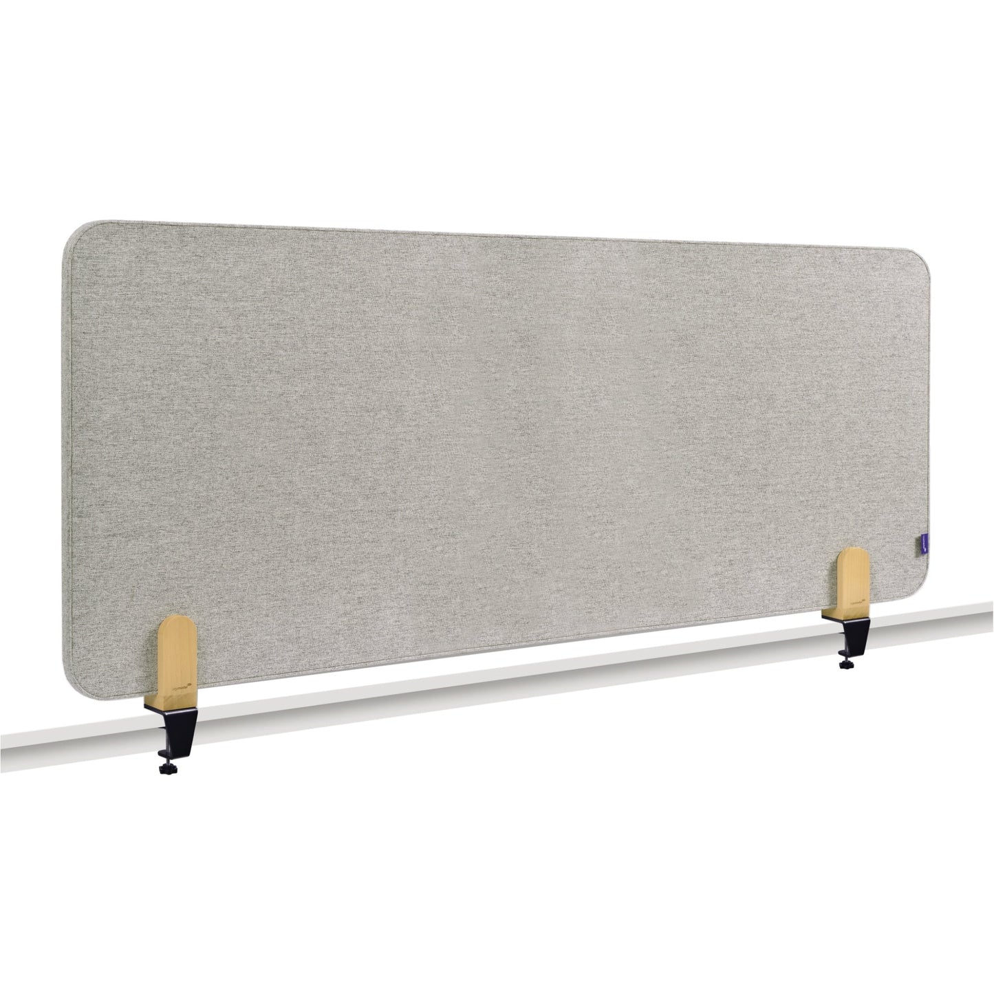 Legamaster Tischtrennwand ELEMENTS Akustik 160 x 60 cm (B x H) 2,1cm Schallabsorberklasse: C schwer entflammbar 6,12kg Textil grau