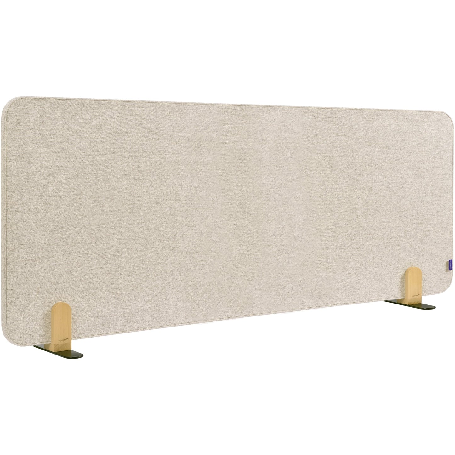Legamaster Tischtrennwand ELEMENTS Akustik 160 x 60 cm (B x H) 2,1cm Schallabsorberklasse: C schwer entflammbar 6,34kg Textil beige