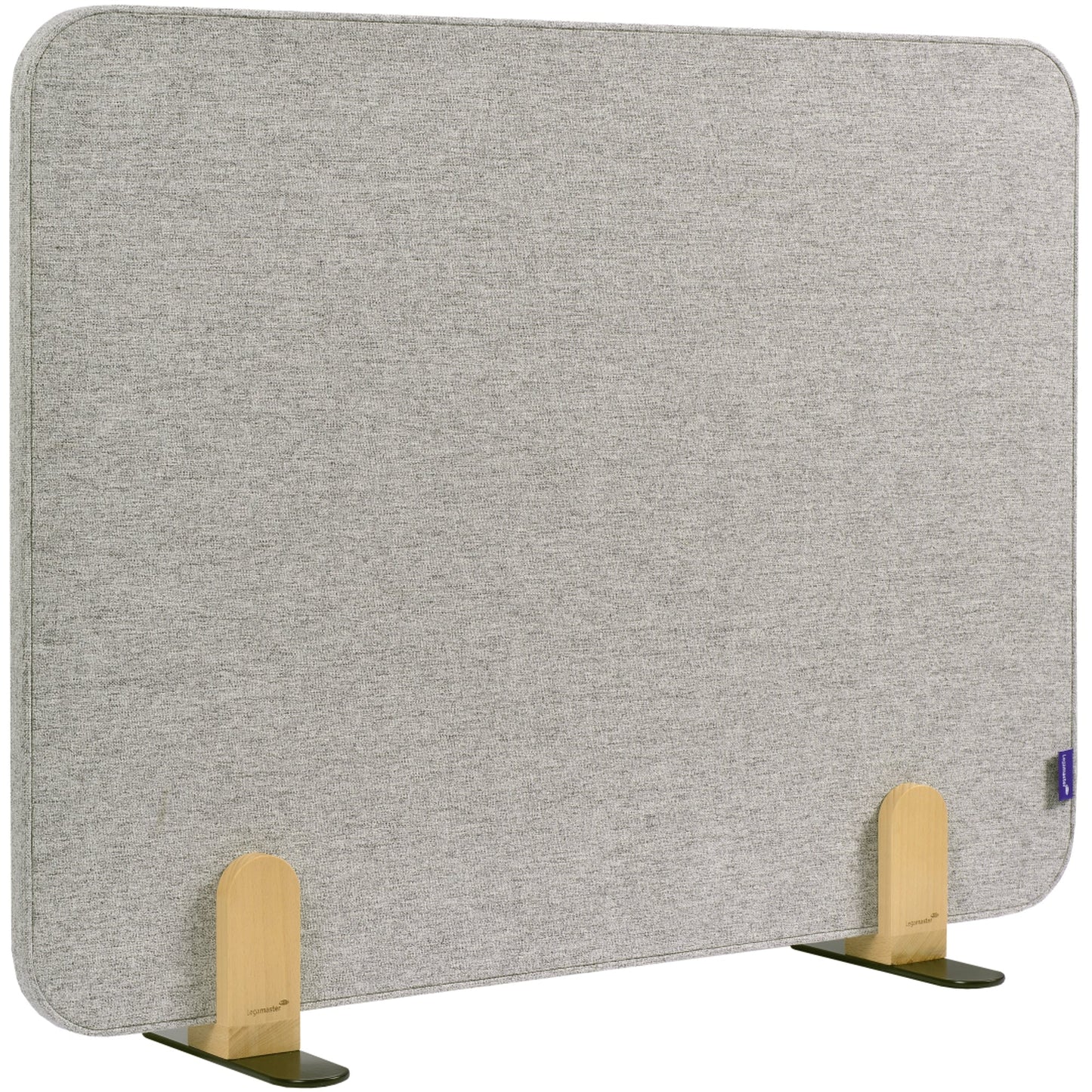 Legamaster Tischtrennwand ELEMENTS Akustik 80 x 60 cm (B x H) 2,1cm Schallabsorberklasse: C schwer entflammbar 3,83kg Textil grau