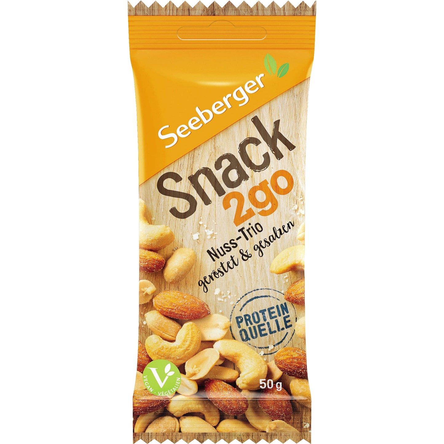 SEEBERGER Nussmischung Trio Kerne gerösteten, gesalzenen 12 x 50 g/Pack.