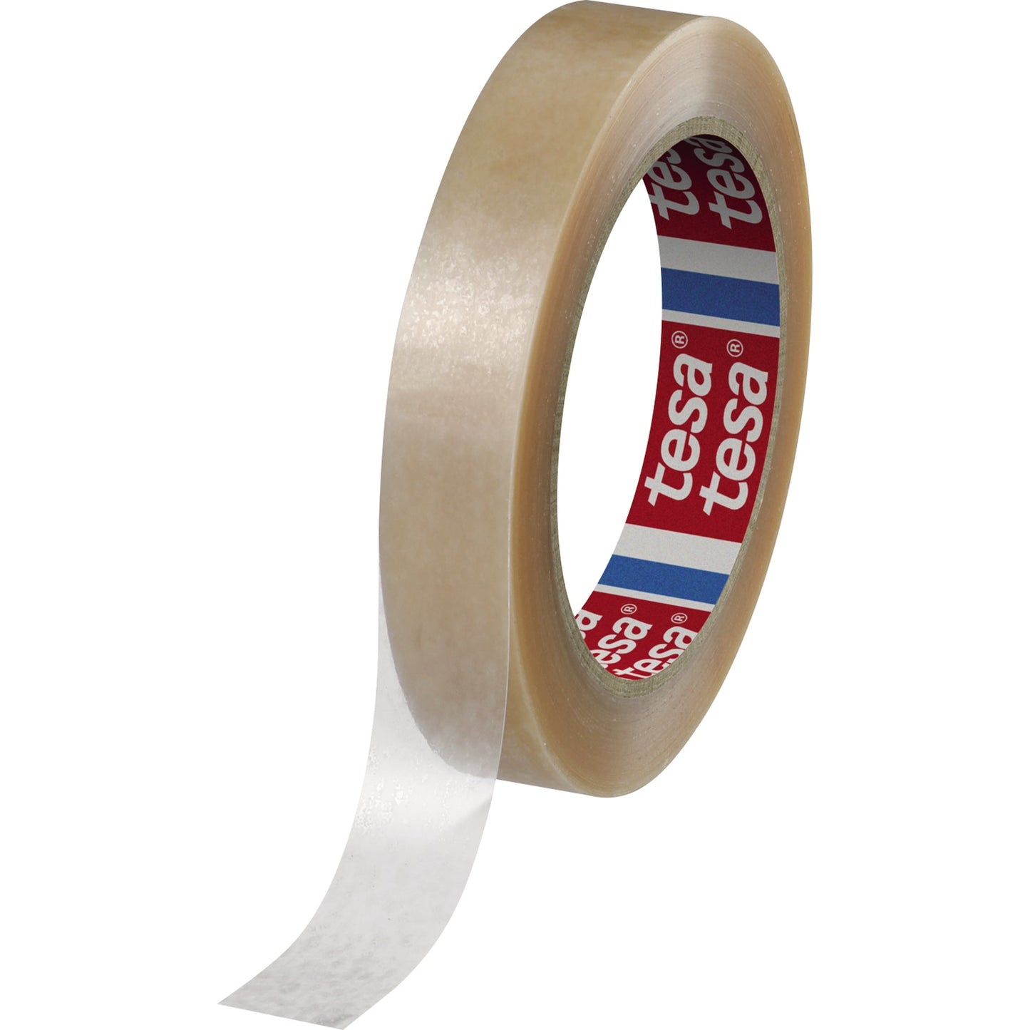 tesa® Klebefilm 04104 19 mm x 66 m (B x L) einseitig klebend mit Lösungsmittel PVC transparent