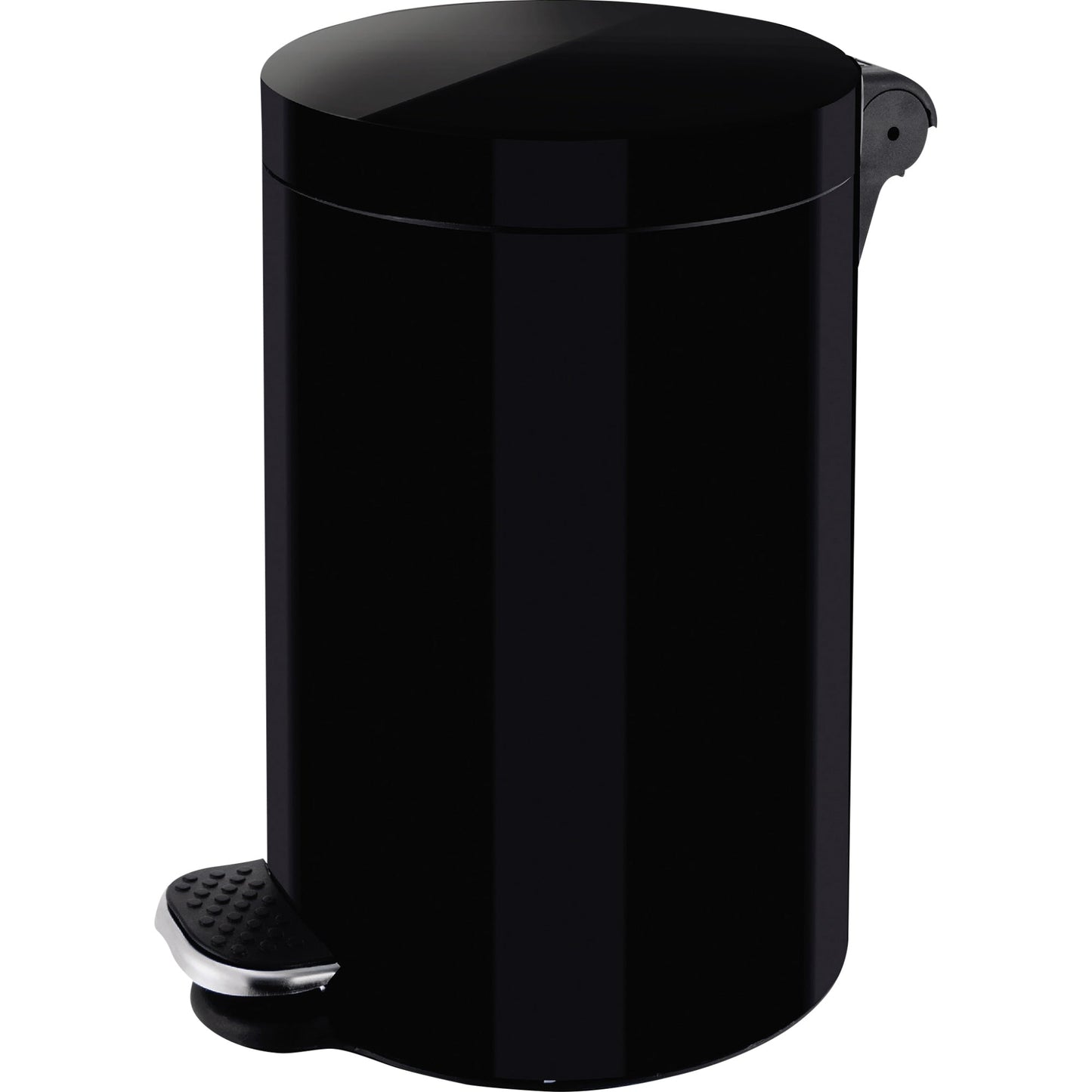 ZWINGO Tretabfalleimer 30 x 45 cm (Ø x H) 20l Stahl schwarz