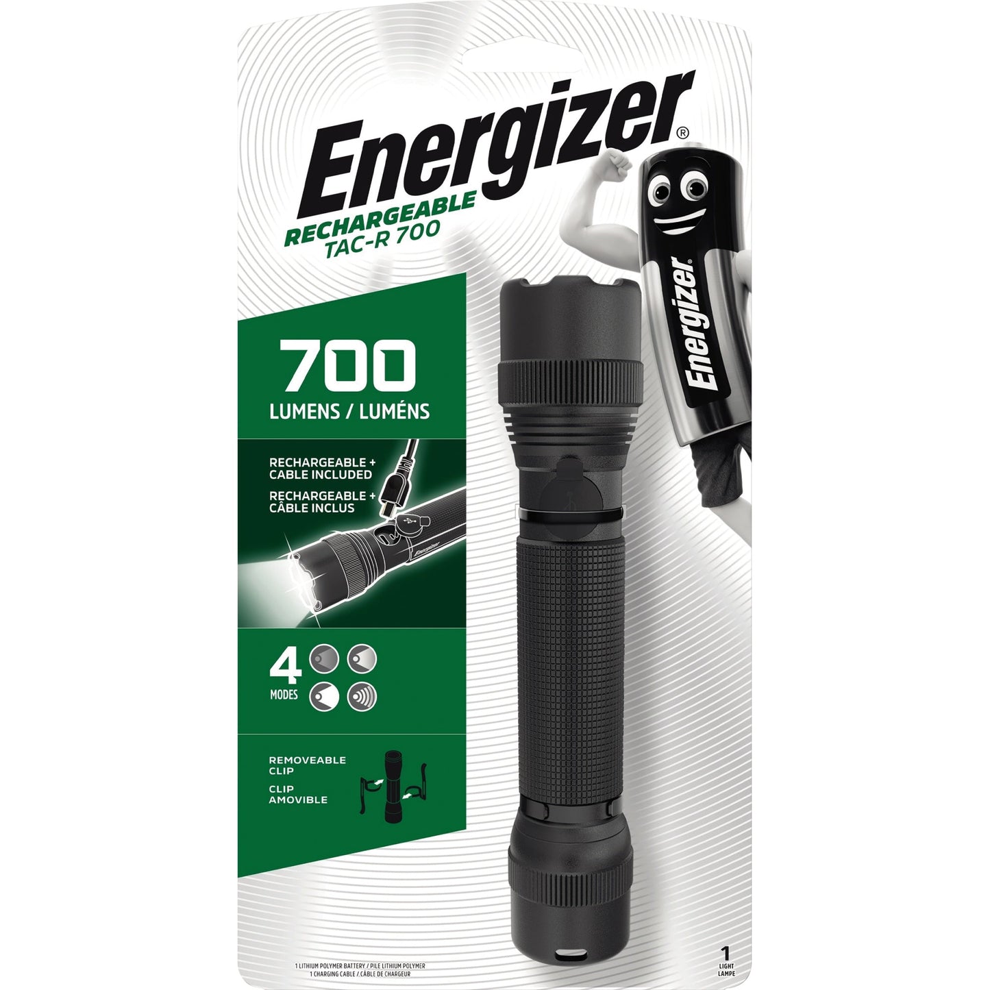 Energizer® Taschenlampe Tactical Light 700 100m 700lm LED Aluminium