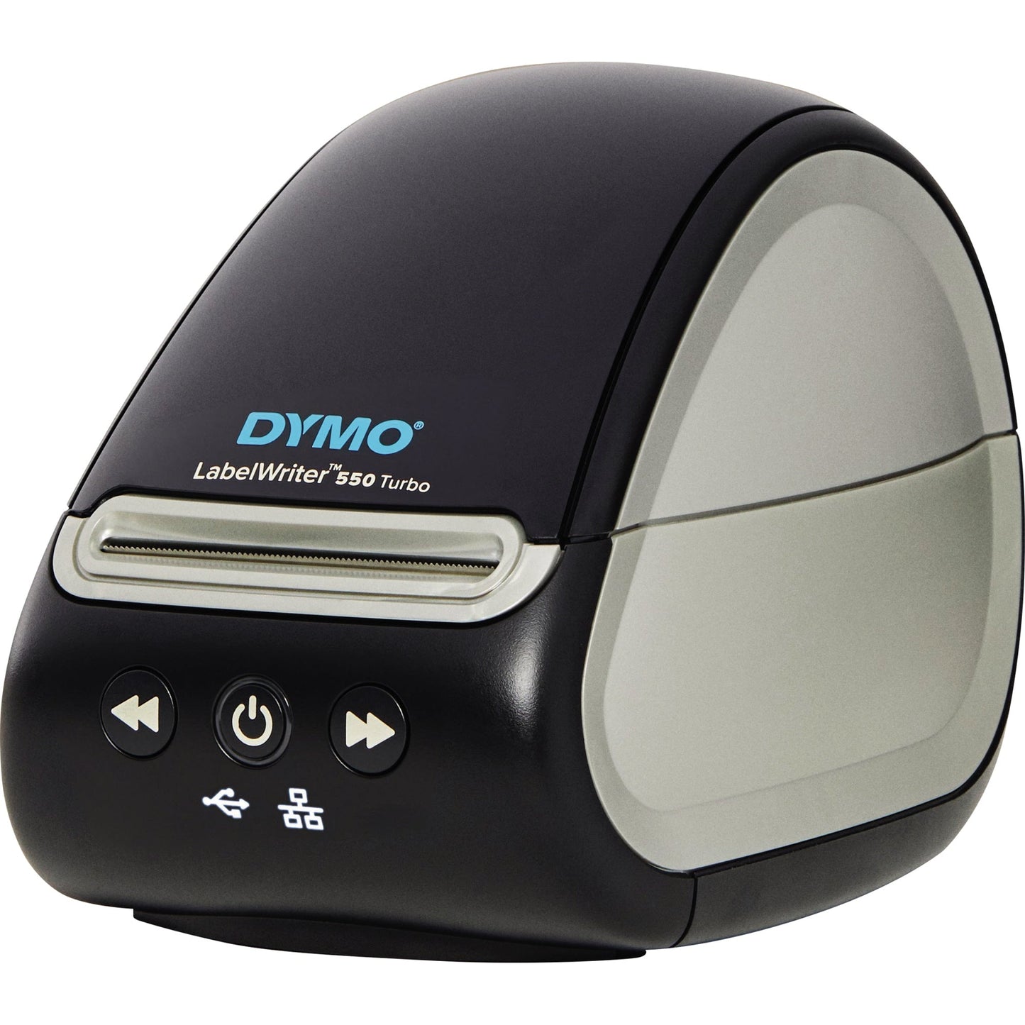 DYMO® Etikettendrucker LabelWriterT 550 Turbo 90 Etik./Min. USB-A, LAN inkl. 20 Starter Etiketten (89 x 36 mm), Adapter, Netzkabel, USB-Kabel, Kurzanleitung