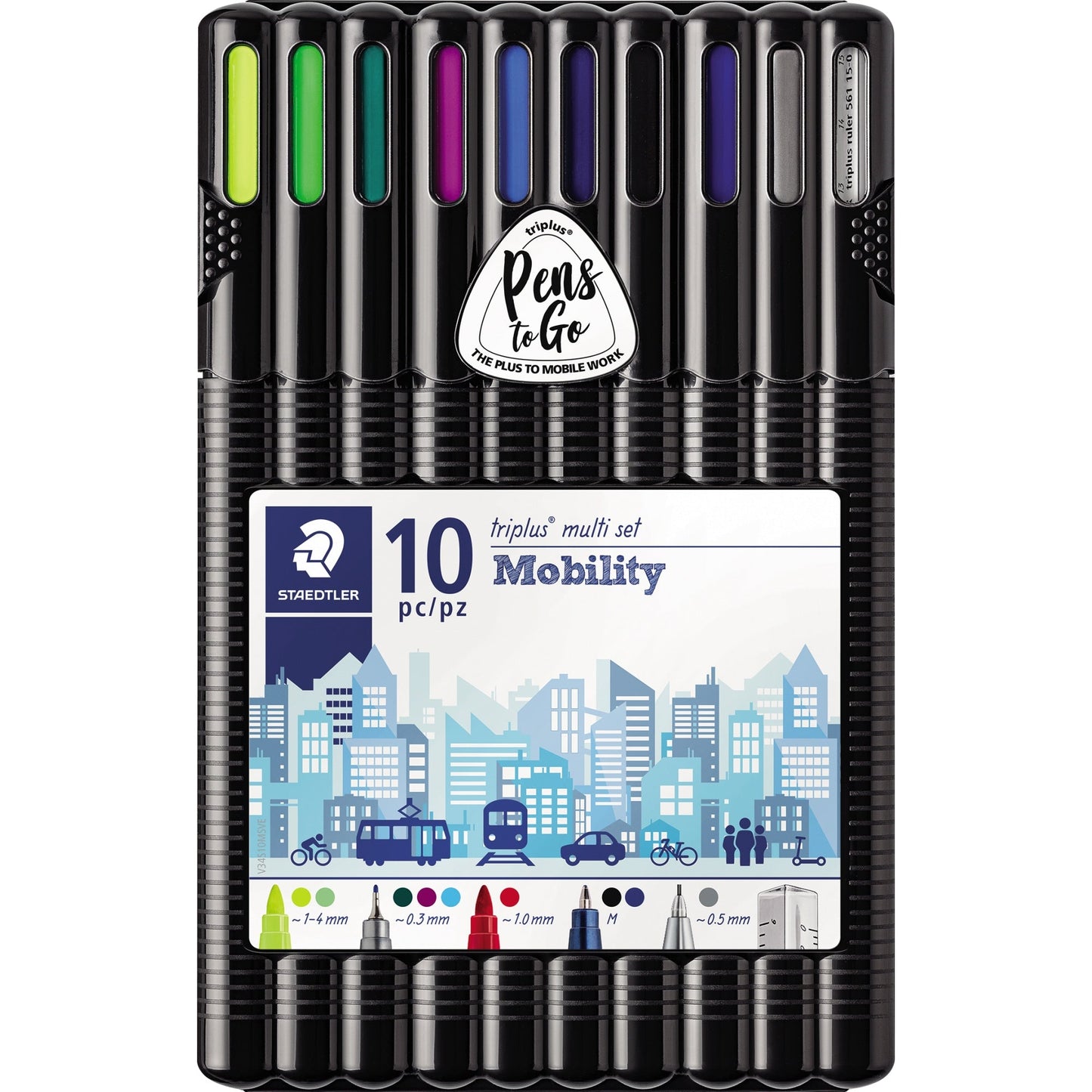 STAEDTLER® Schreibgeräteset triplus® multi set 34 Mobility Star