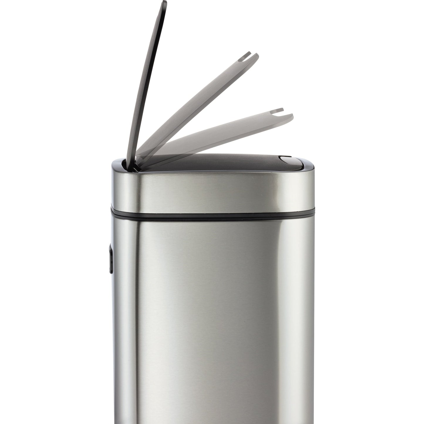 DURABLE Abfalleimer Sensor NO TOUCH 21l Edelstahl silber/schwarz 1 Sortierfach