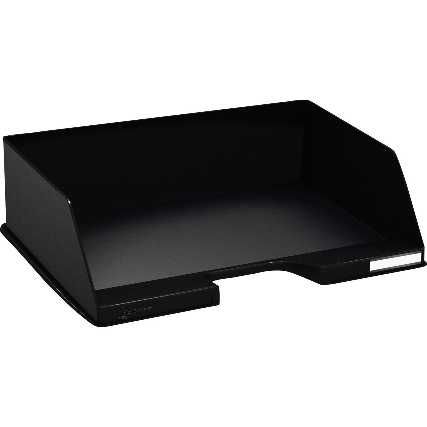 Exacompta Briefablage MAXI-COMBO DIN A4 quer, Überbreite Kunststoff, recycelt Farbe: schwarz